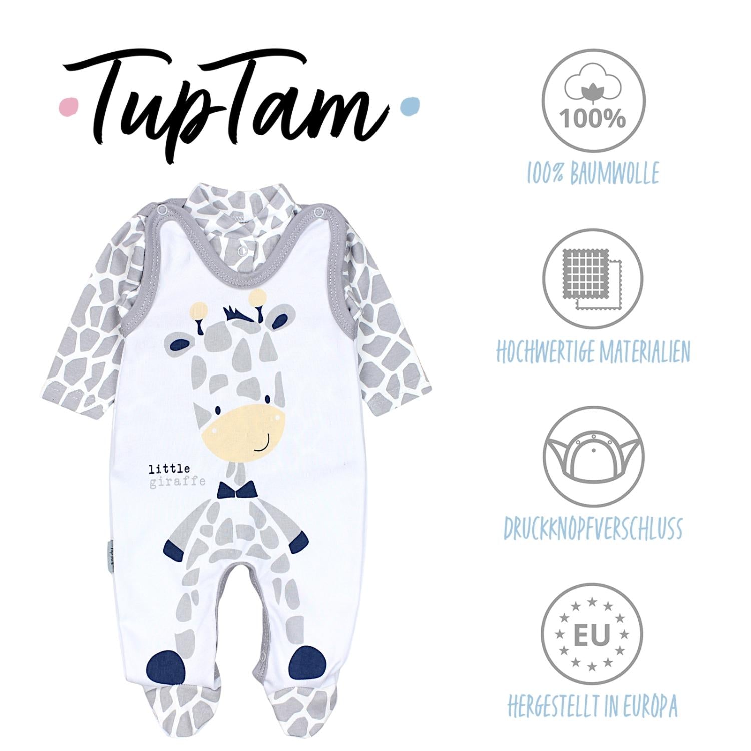 Strampler mit Langarmshirt- Set