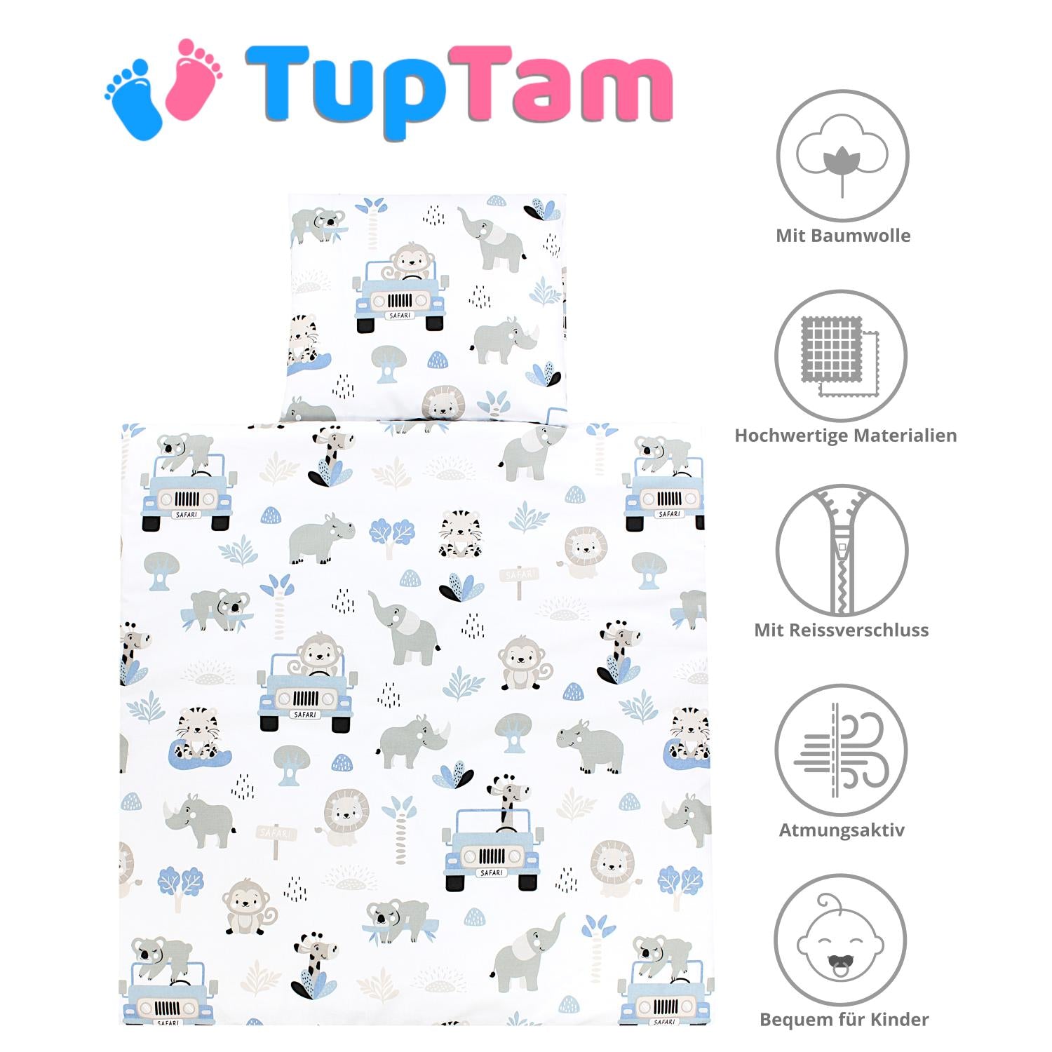 Bettdeckenset (4-teilig)