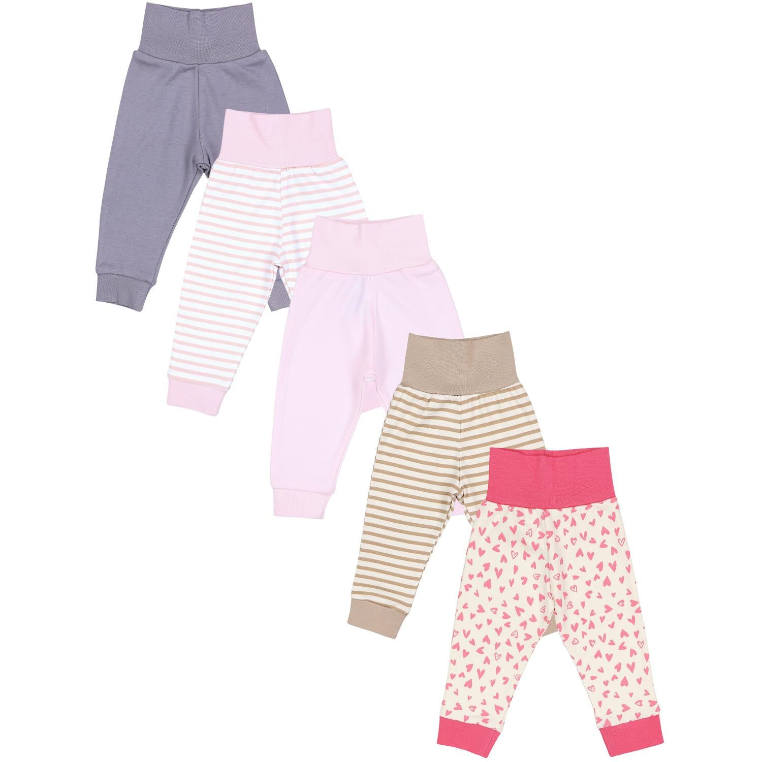 Lange Pumphose - 5er Set