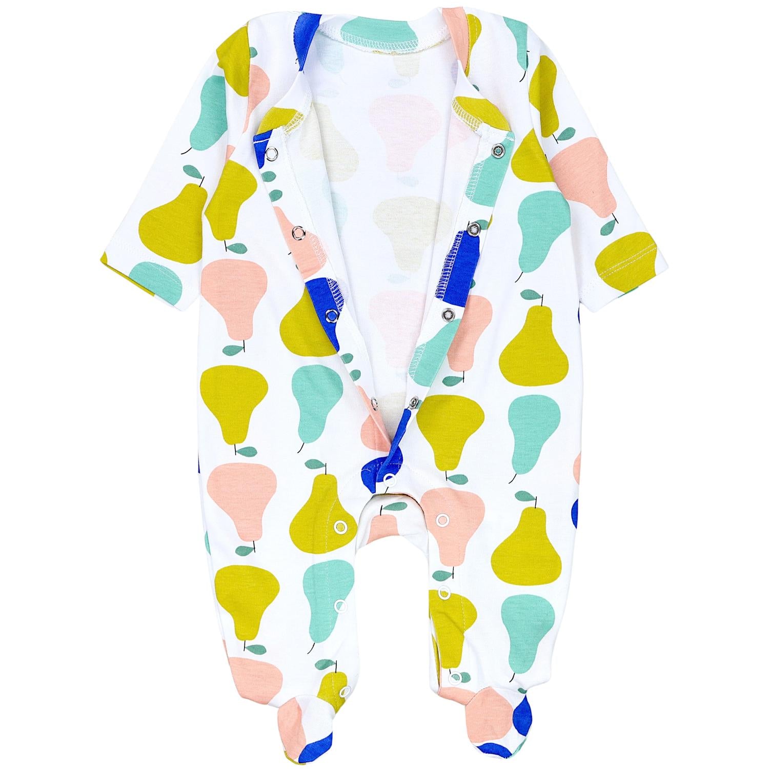 Schlafstrampler mit Fuß - 3er Set