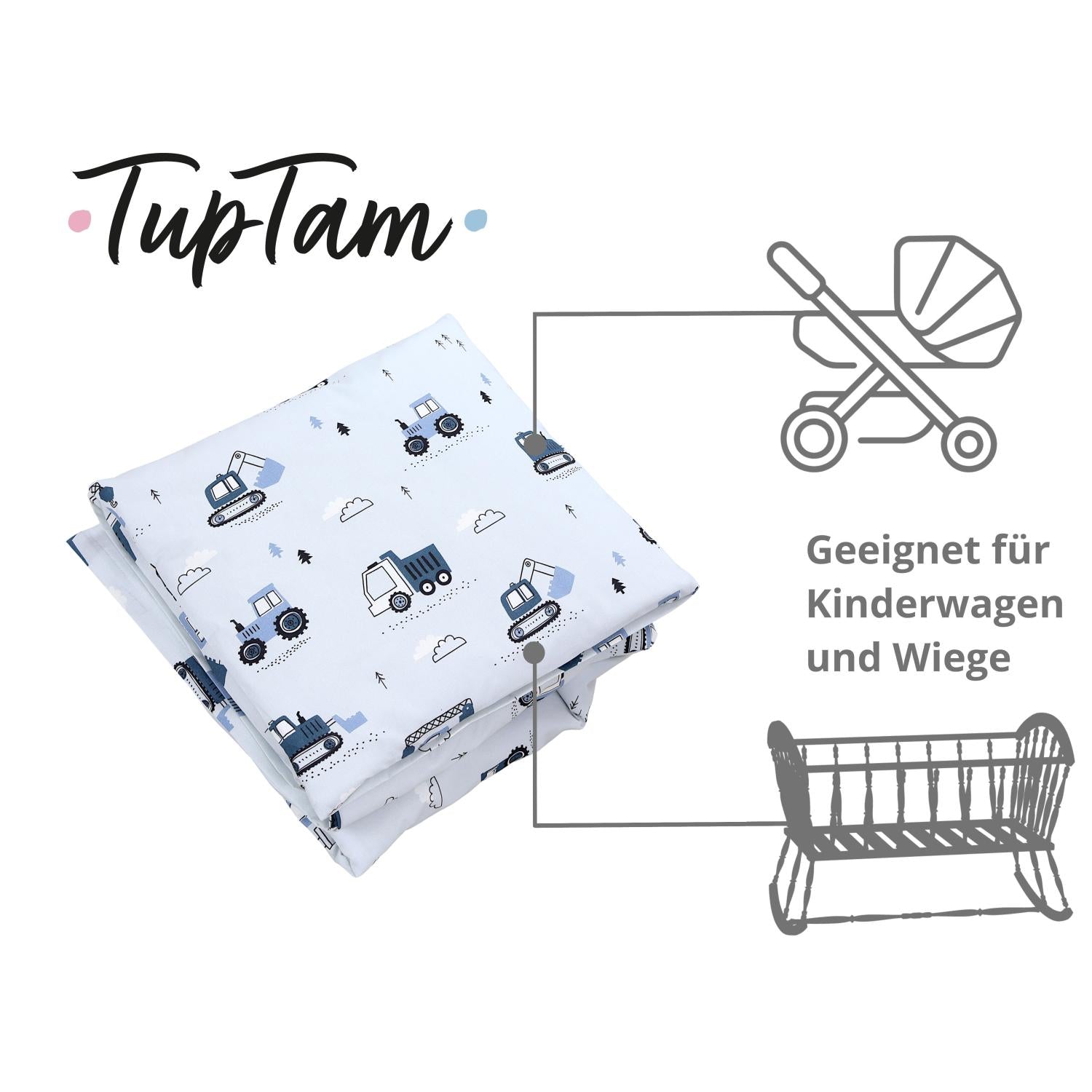 Bettdeckenset (4-teilig)