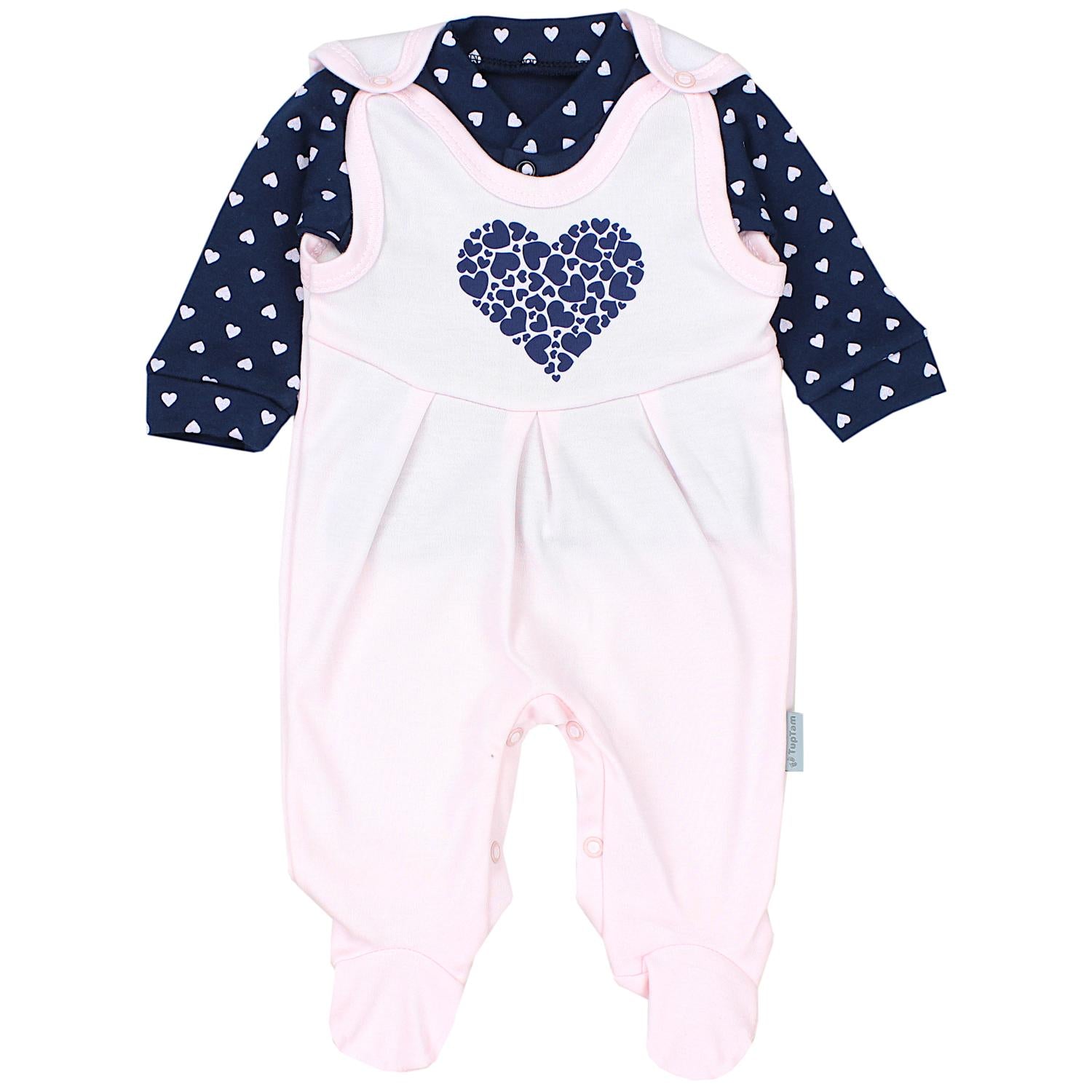 Strampler mit Langarmshirt- Set