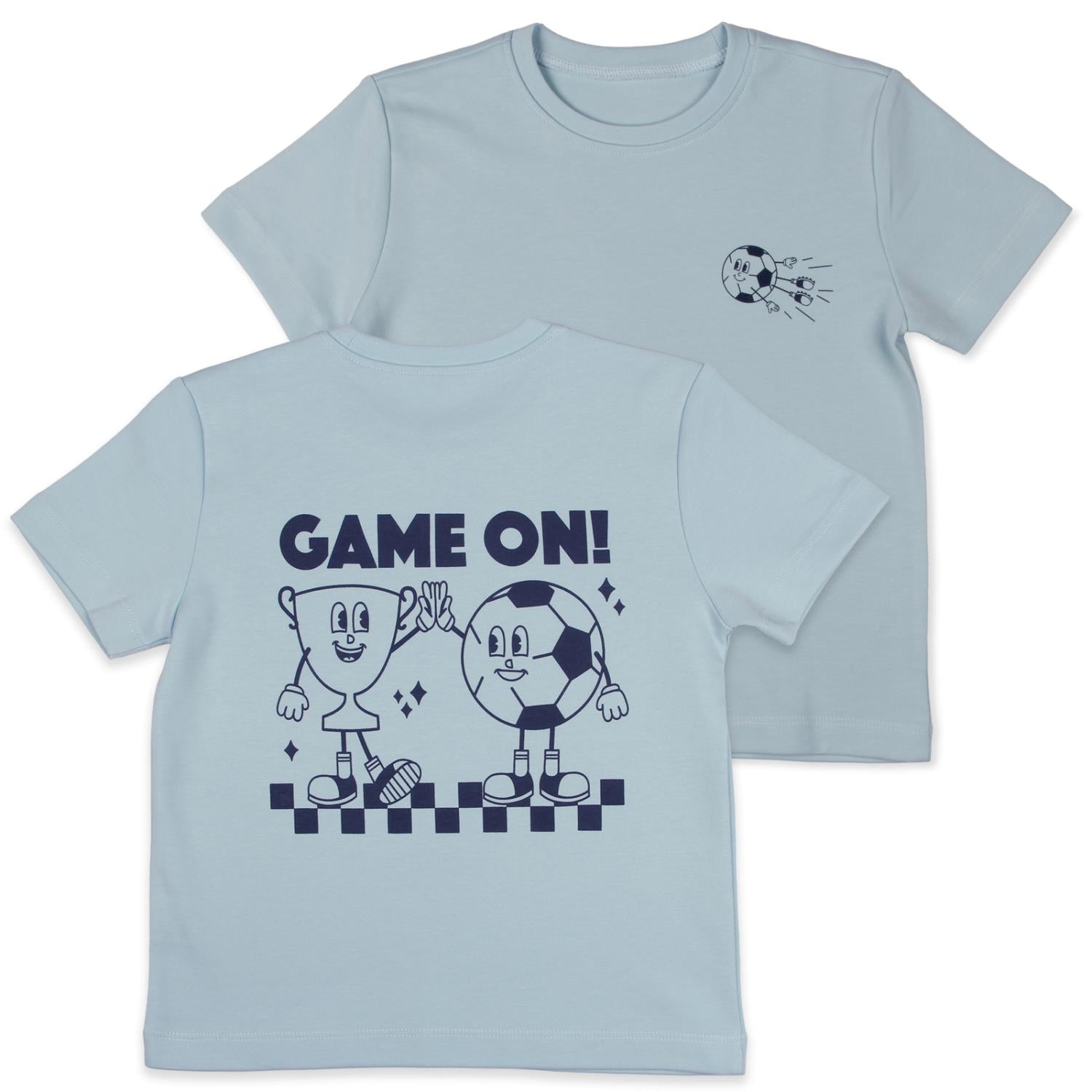T- Shirt bedruckt Retro Rückenprint