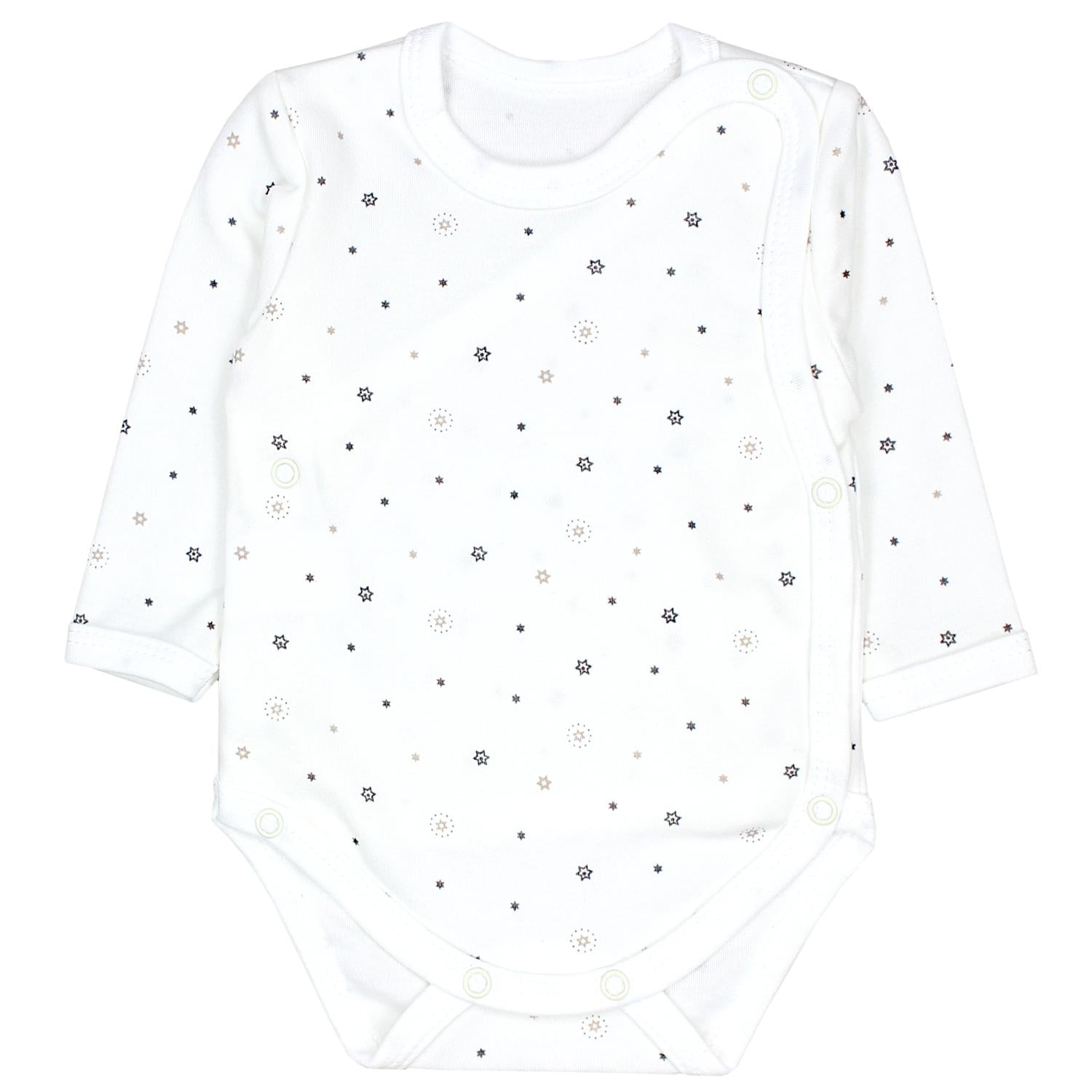 Langarm Wickelbody - 5er Set