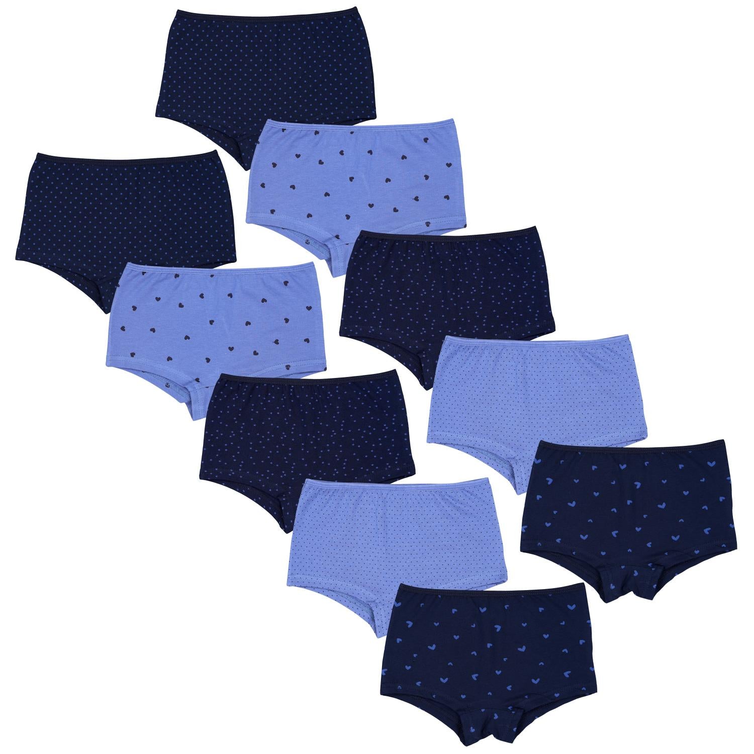 Mädchen Shorts 10er Set