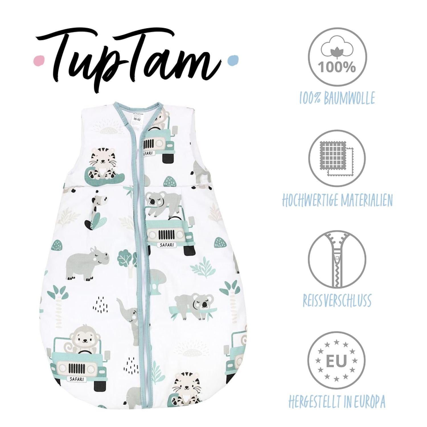 Kugelschlafsack ohne Ärmel 2,5 TOG