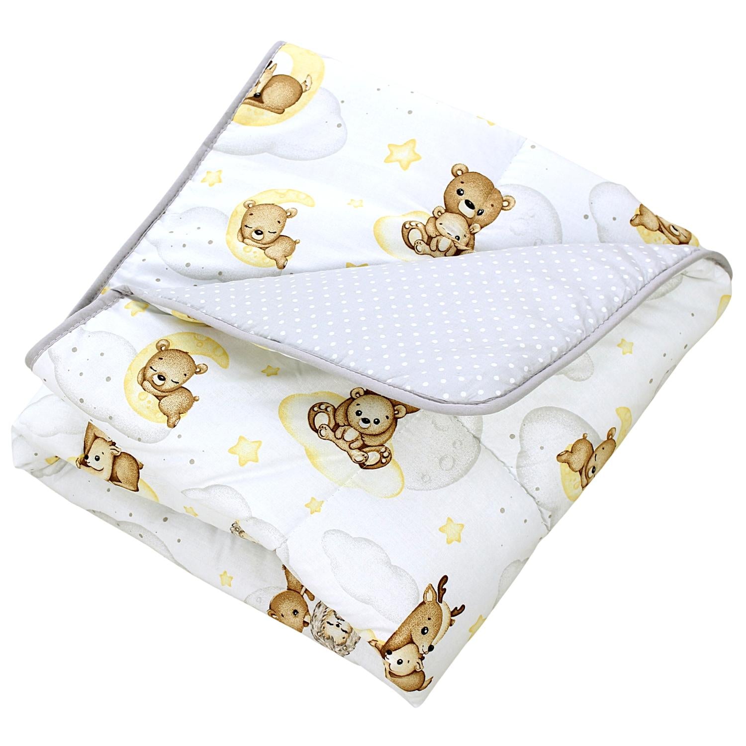 Gepolsterte XXL Krabbeldecke 120 x 120 cm