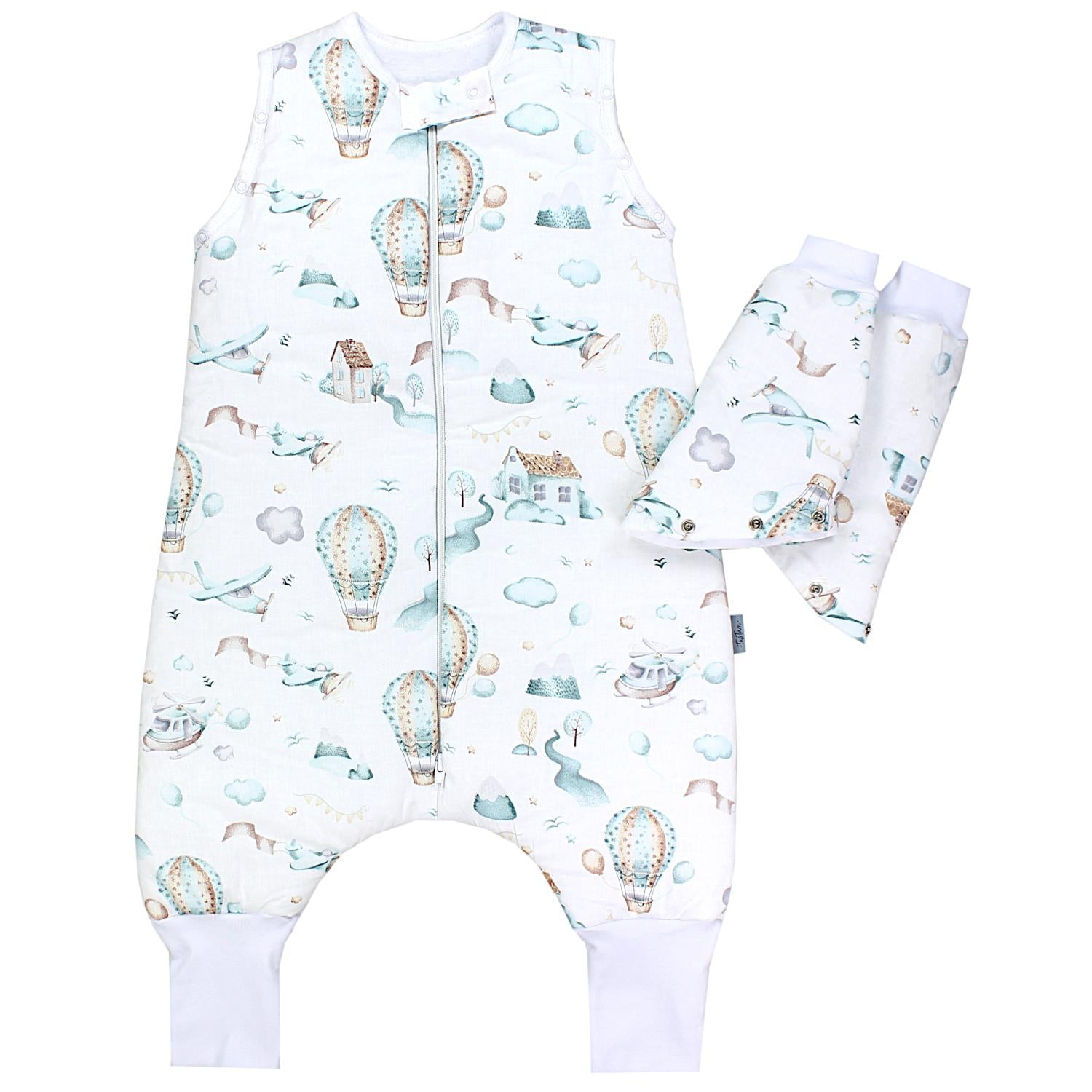 Schlafsack mit Beinen und Ärmeln, Winterschlafsack 2,5 TOG