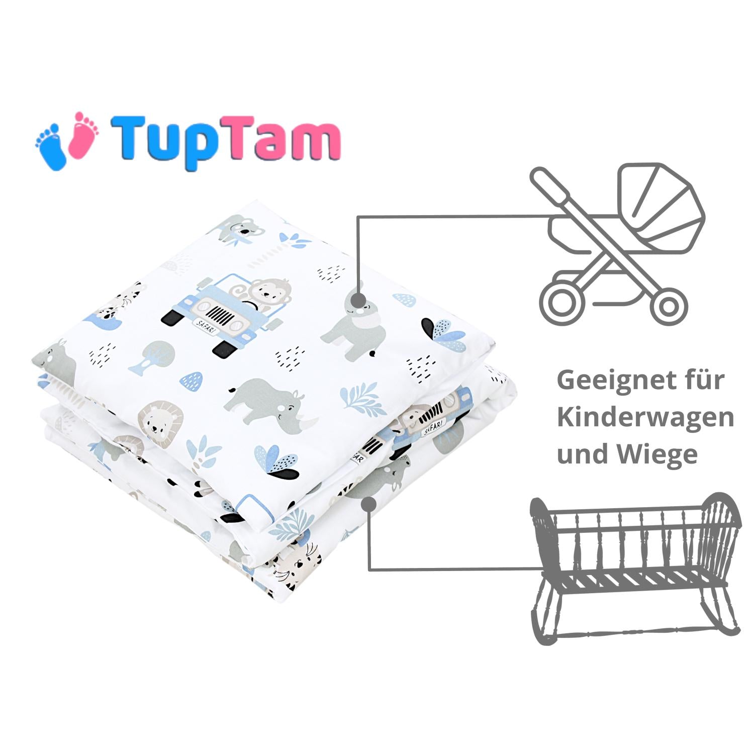 Bettdeckenset (4-teilig)