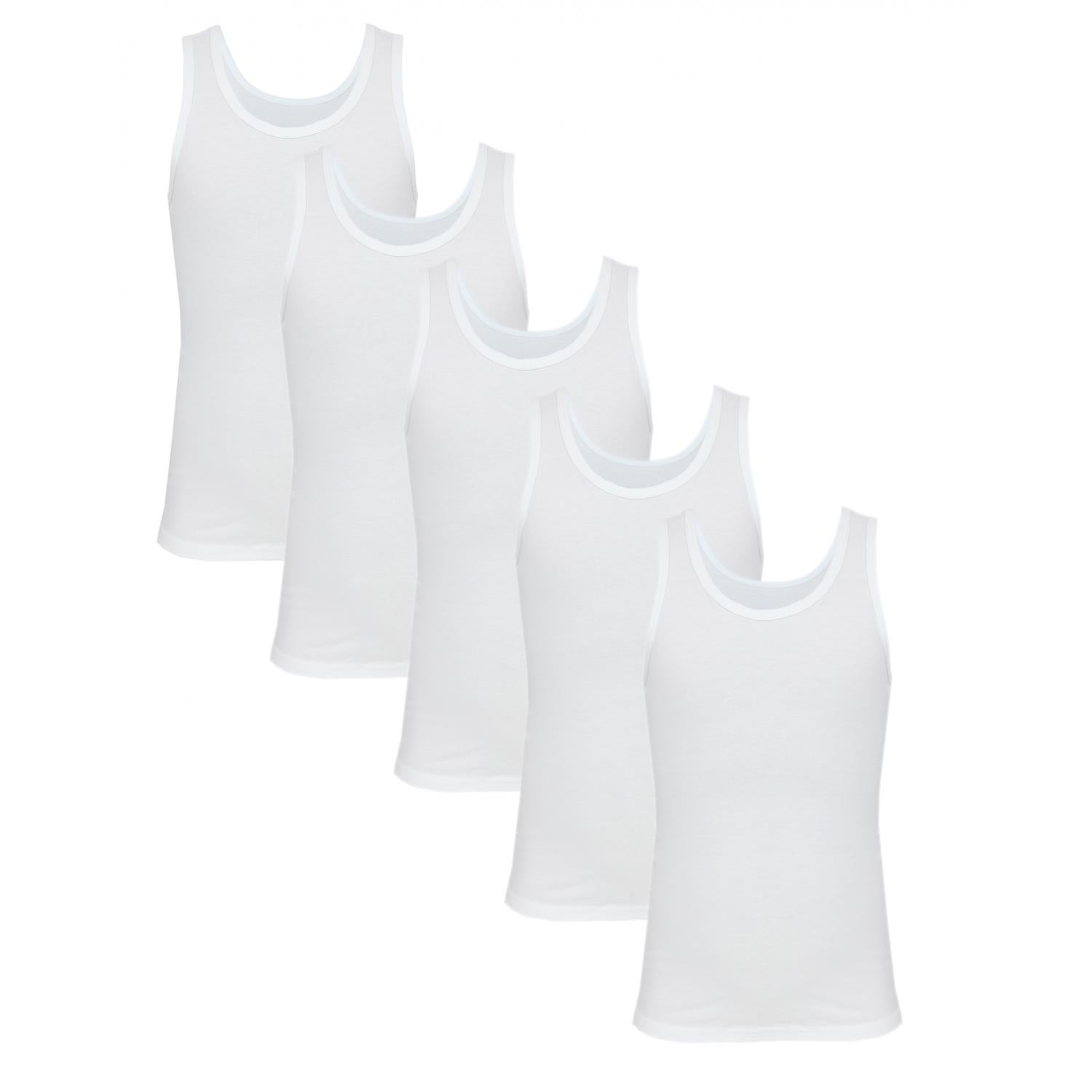 Kinder Unterhemd Ärmellos Tanktop - 5er Set