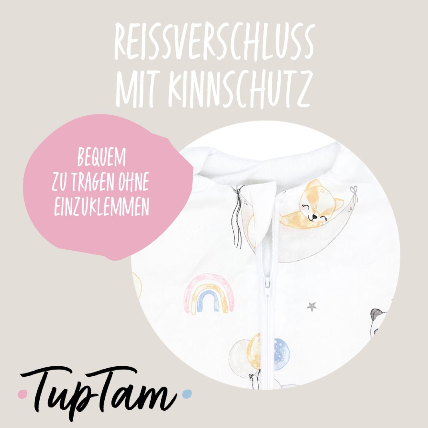 Ganzjahresschlafsack mit Füßen