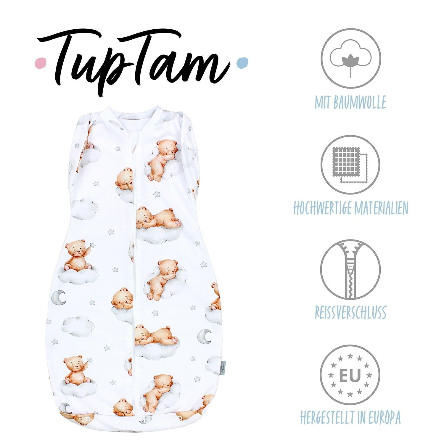 Baby Pucksack Wattiert 2.5 TOG