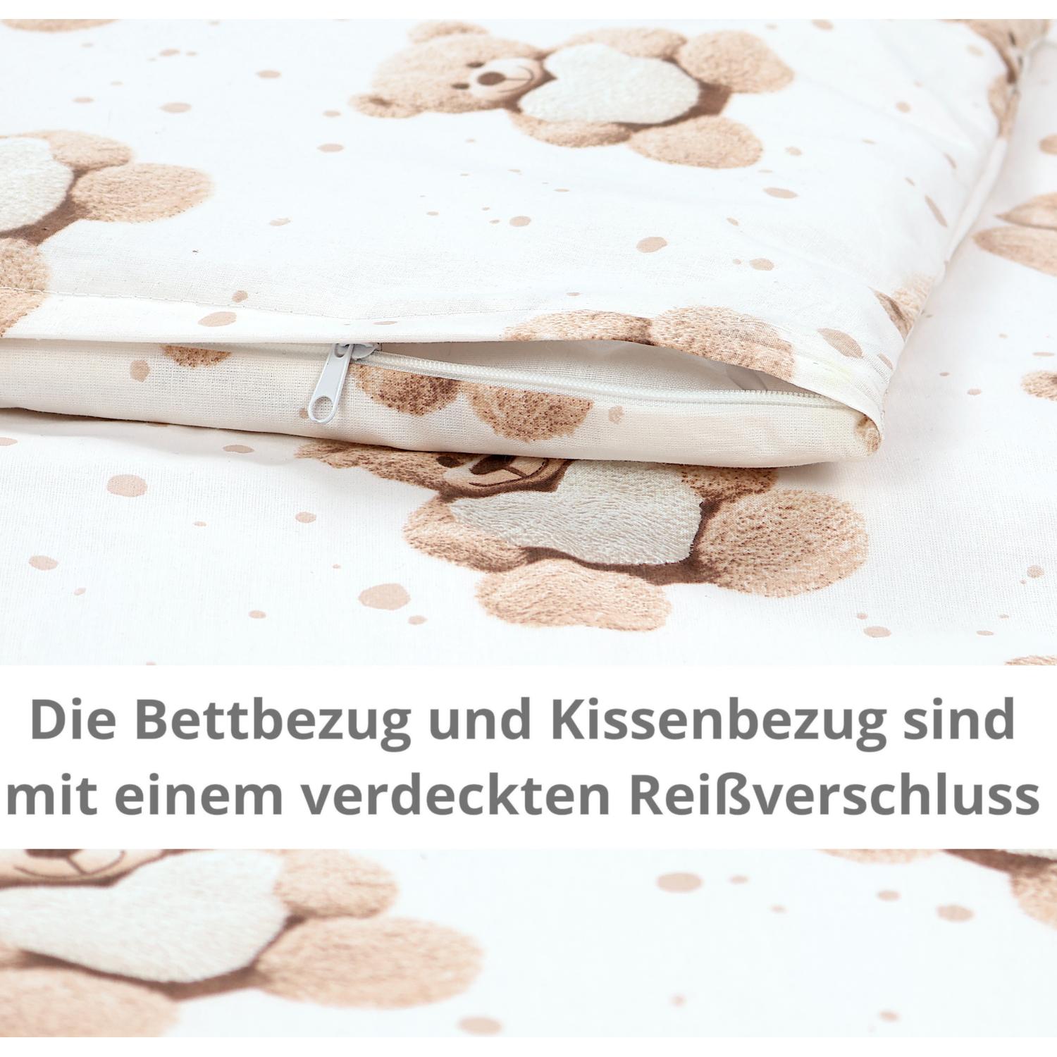 Bettdeckenset (4-teilig)