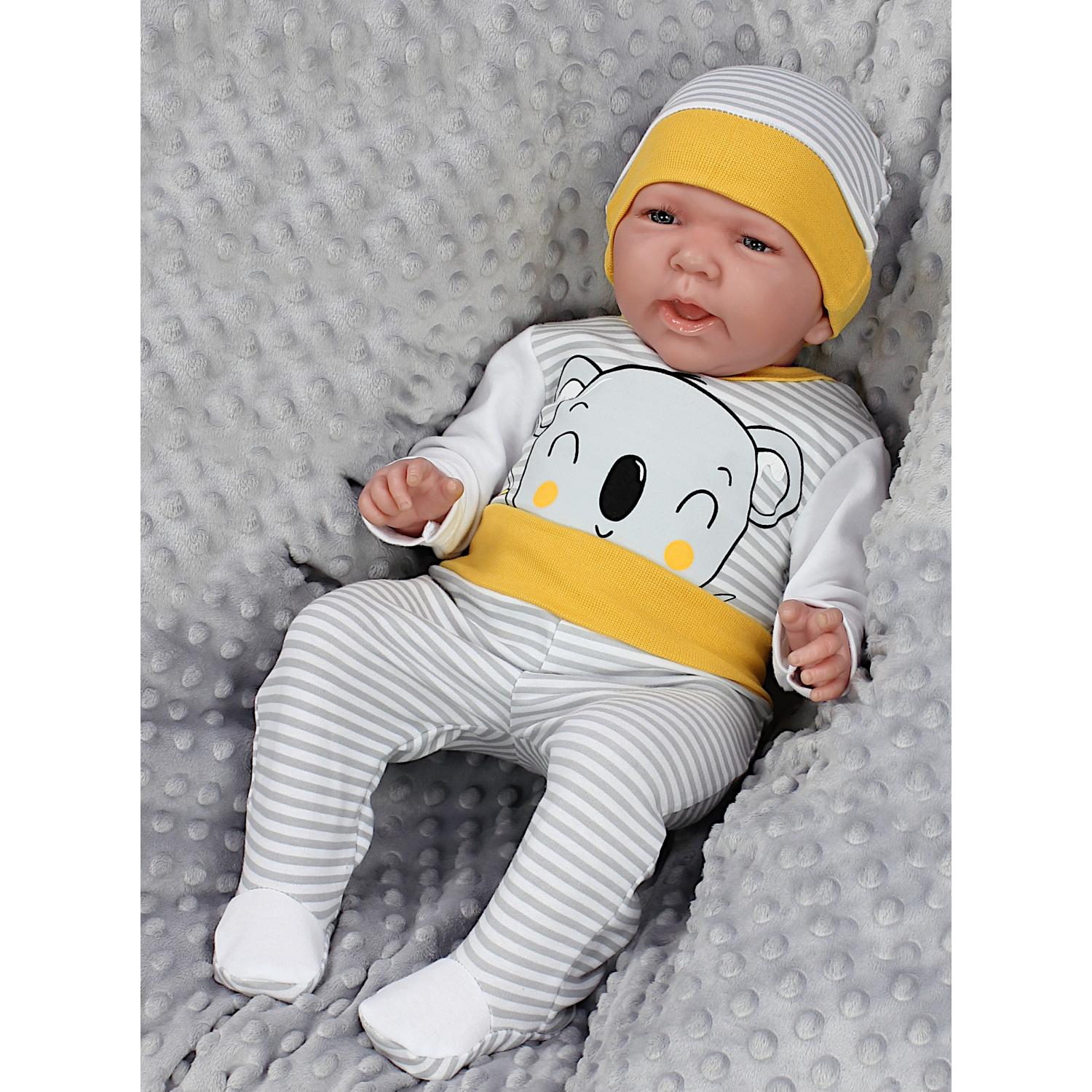 Baby Bekleidungsset mit Aufdruck (3-teilig)