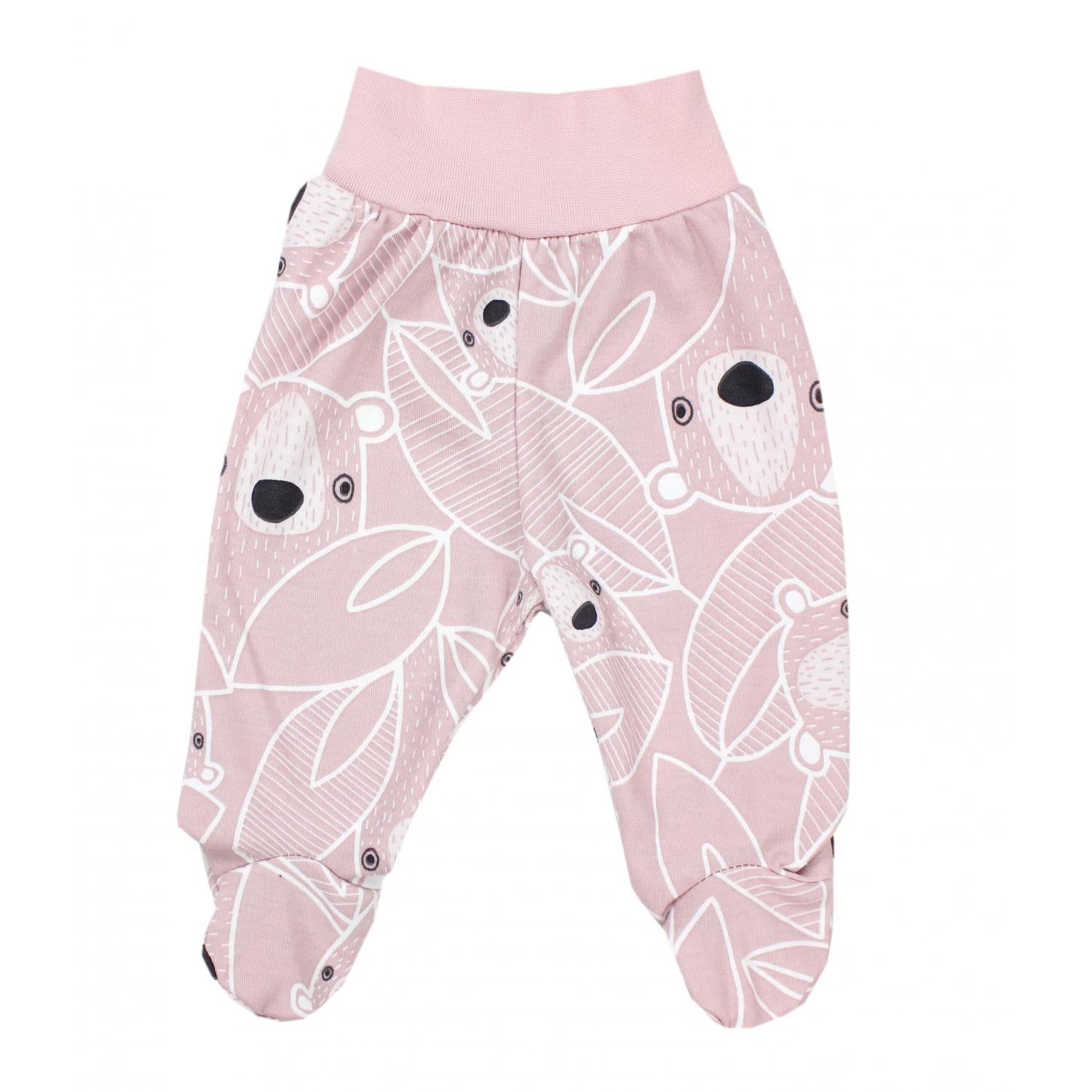 Strampelhose mit Fuß - 5er Set