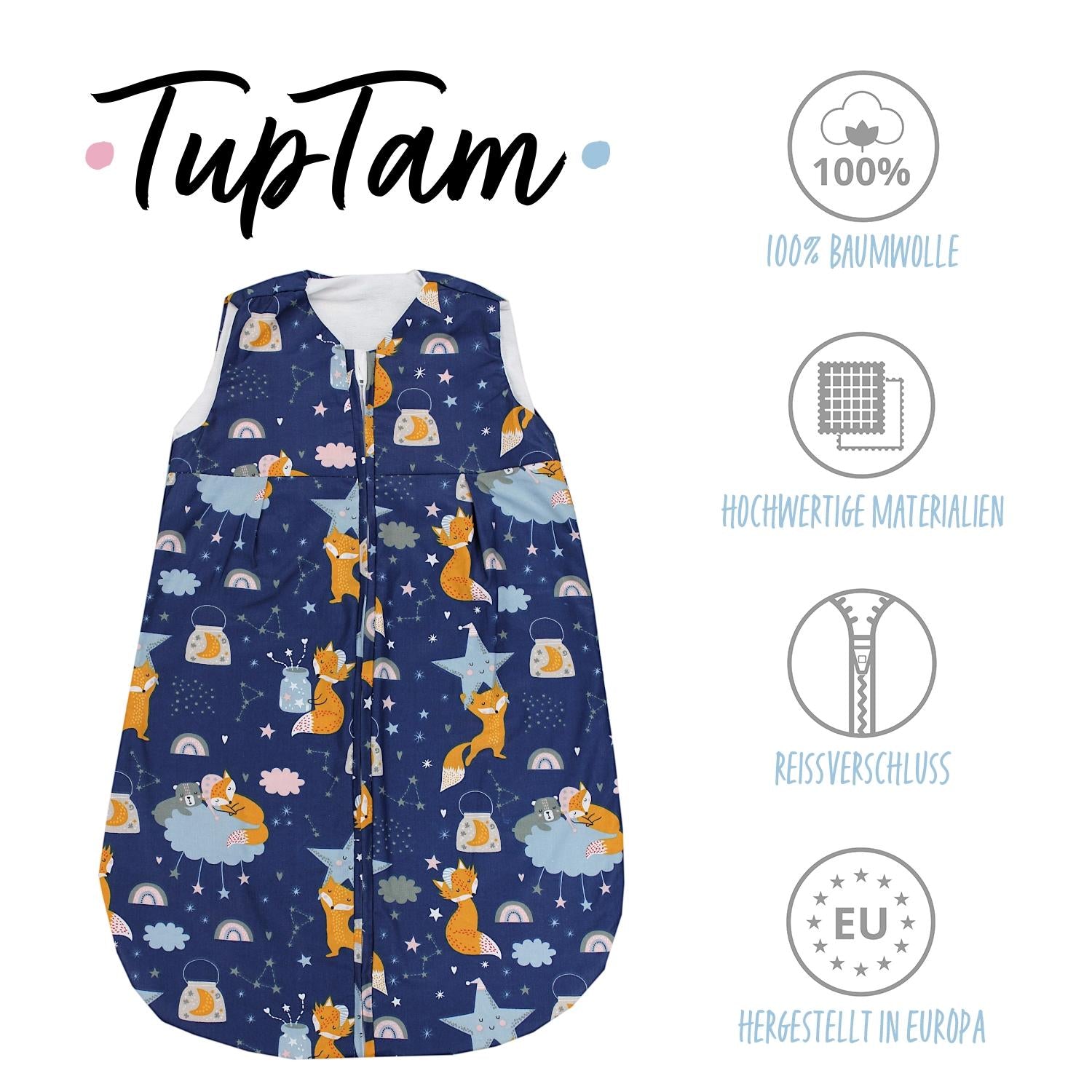 Kugelschlafsack ohne Ärmel 0.5 TOG