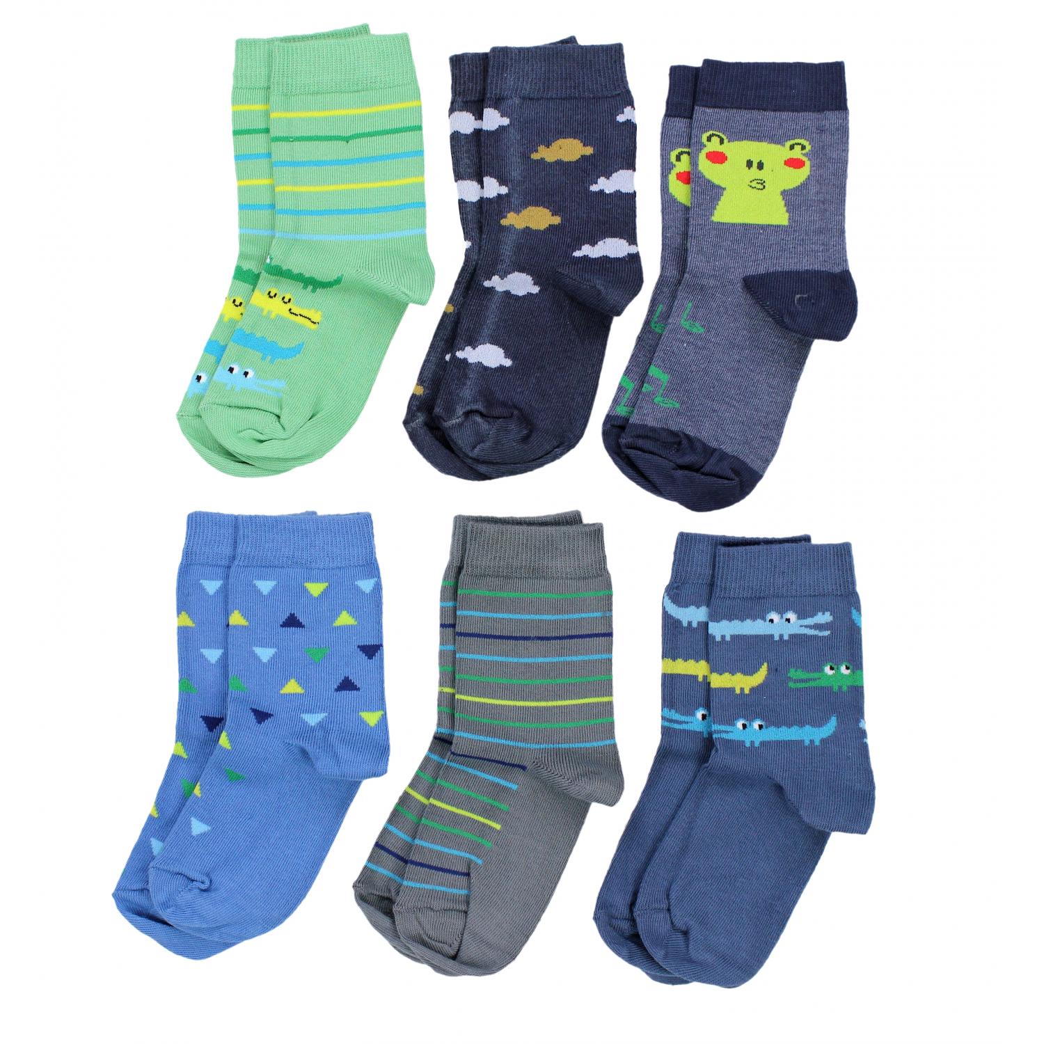 Kinder Socken - 6er Set