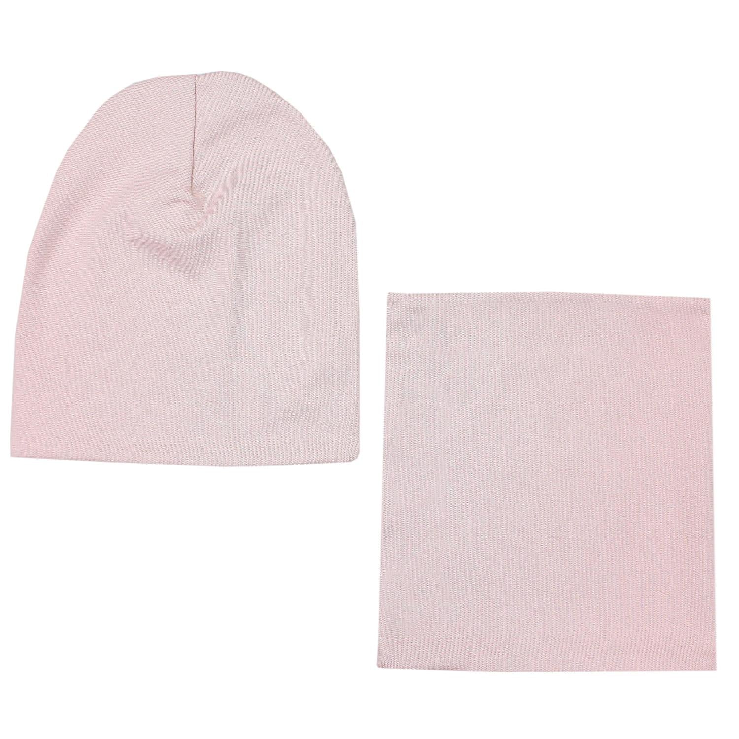 Kinder Beanie Mütze Schlauchschal Set