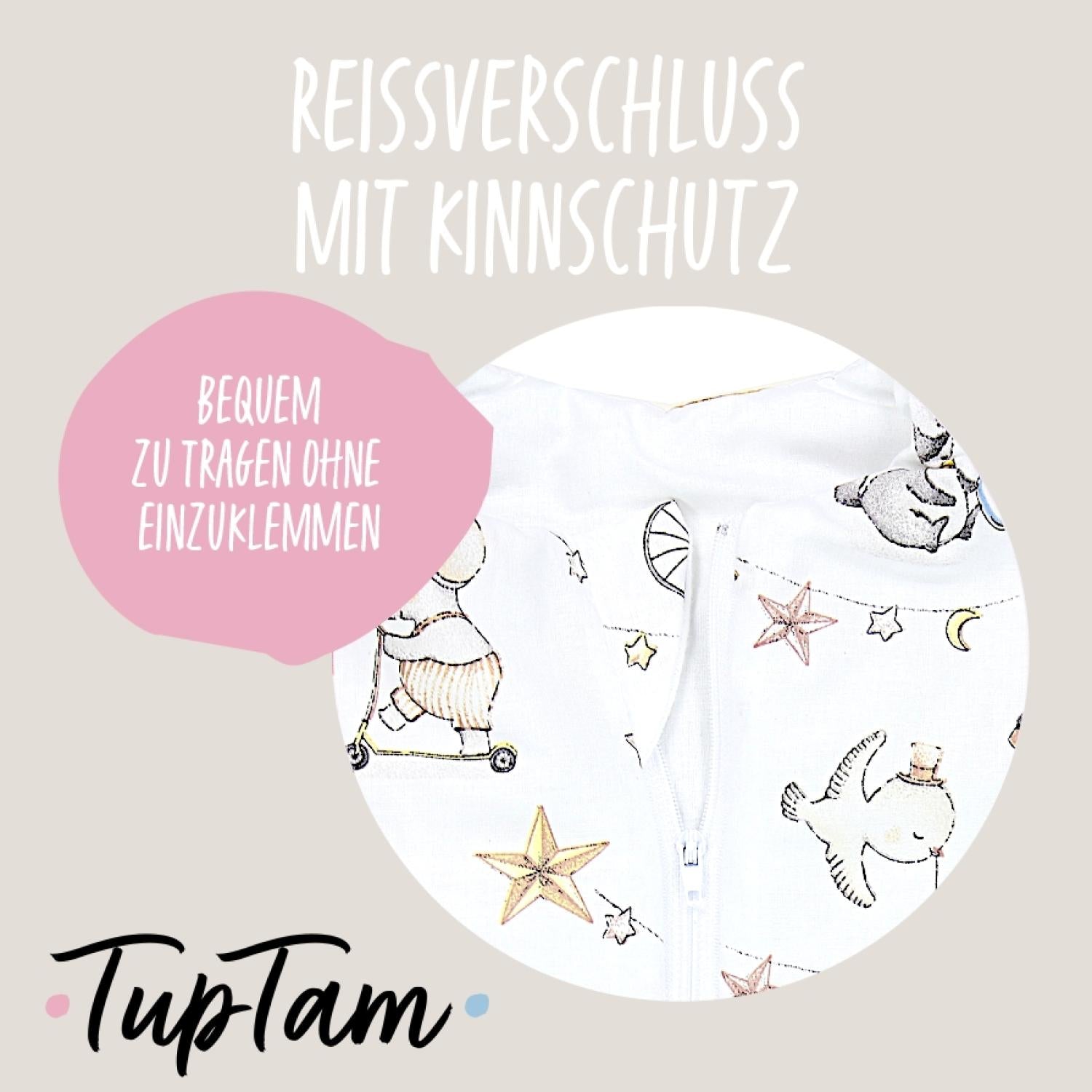 Ganzjahresschlafsack mit Füßen