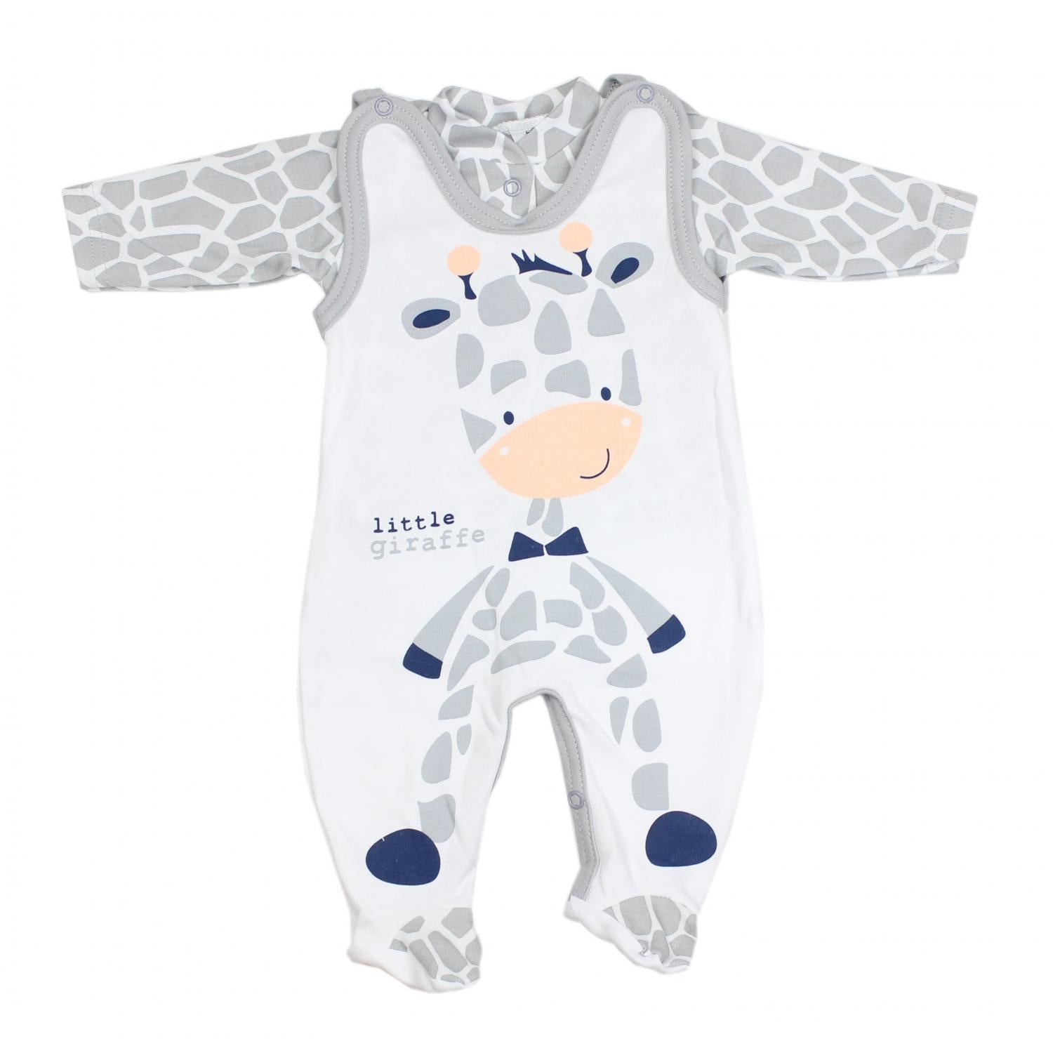 Baby Strampler mit Langarmshirt (2-teilig)