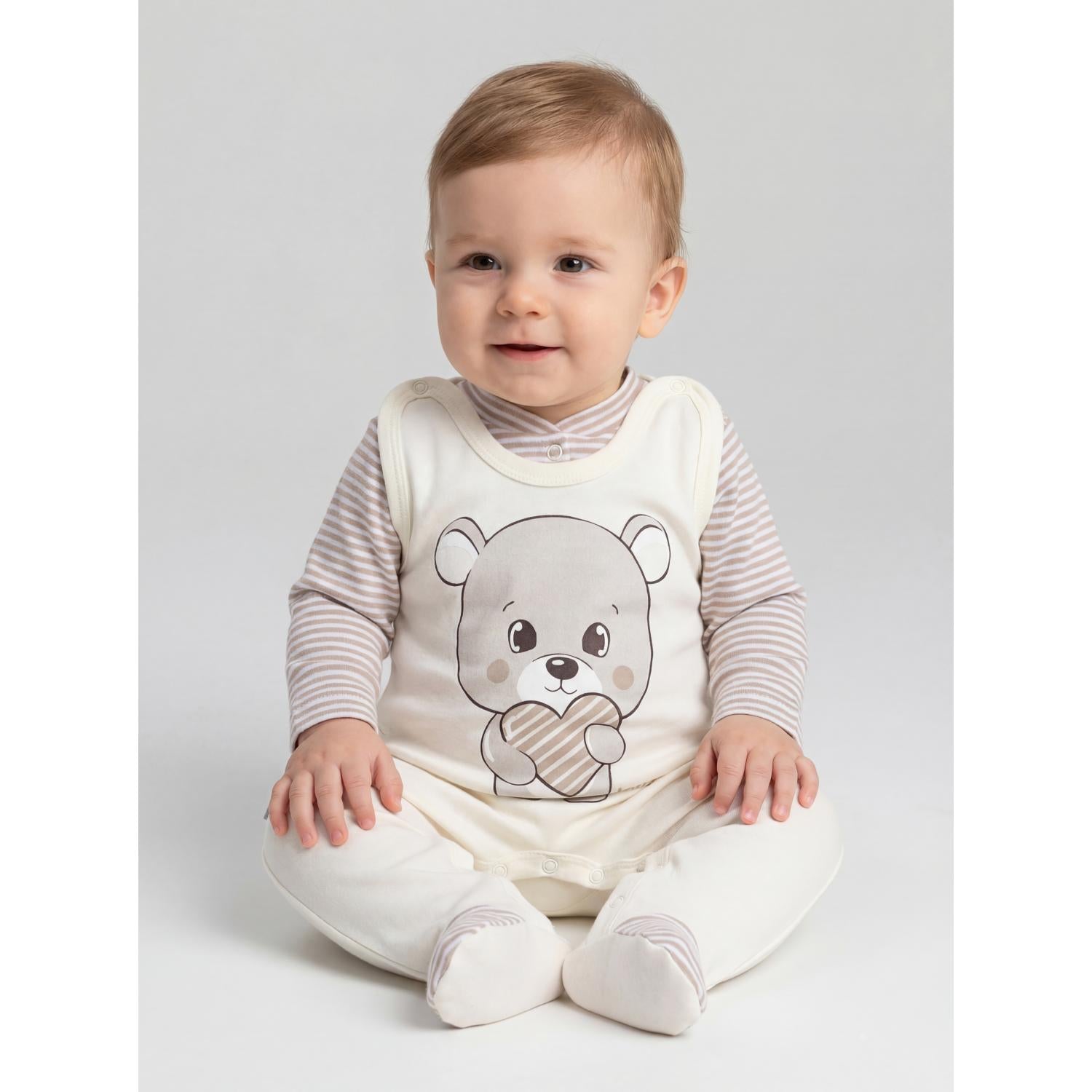 Strampler mit Langarmshirt- Set