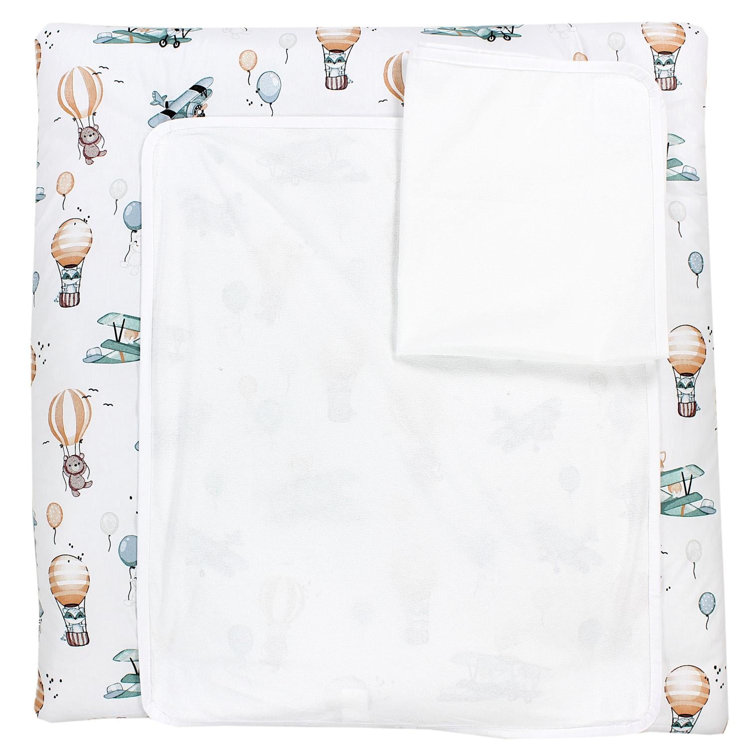 Wickelauflage (inkl. 2 Frotteebezüge)