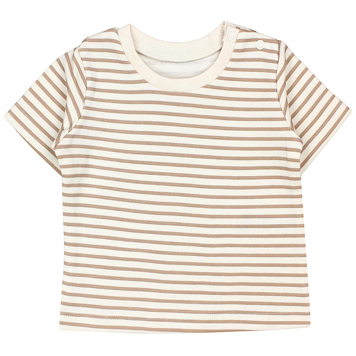 Kurzarm-Shirt mit Aufdruck - 5er Set