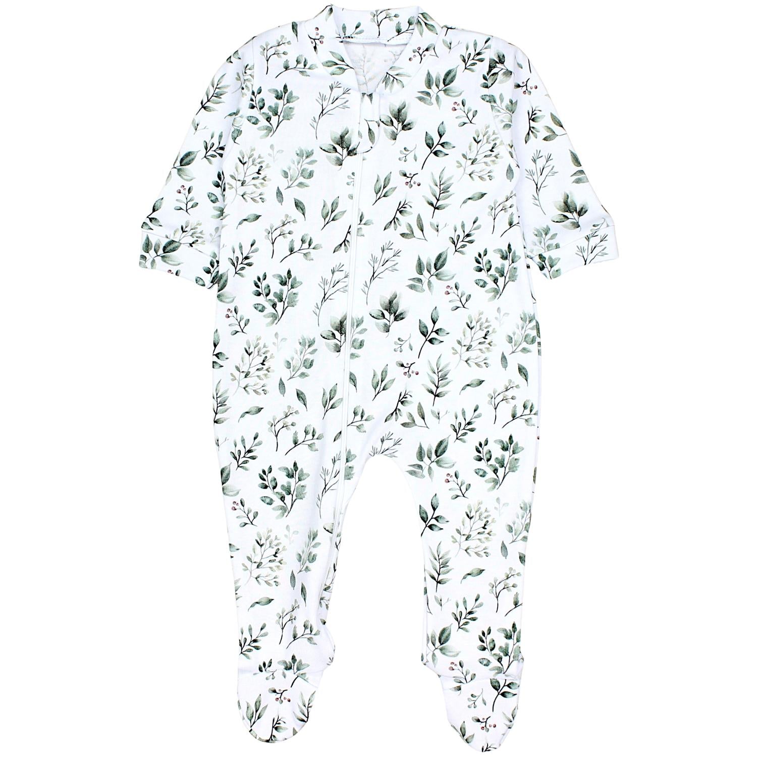 Baby Schlafstrampler Schlafanzug mit Fuß - 3er Set