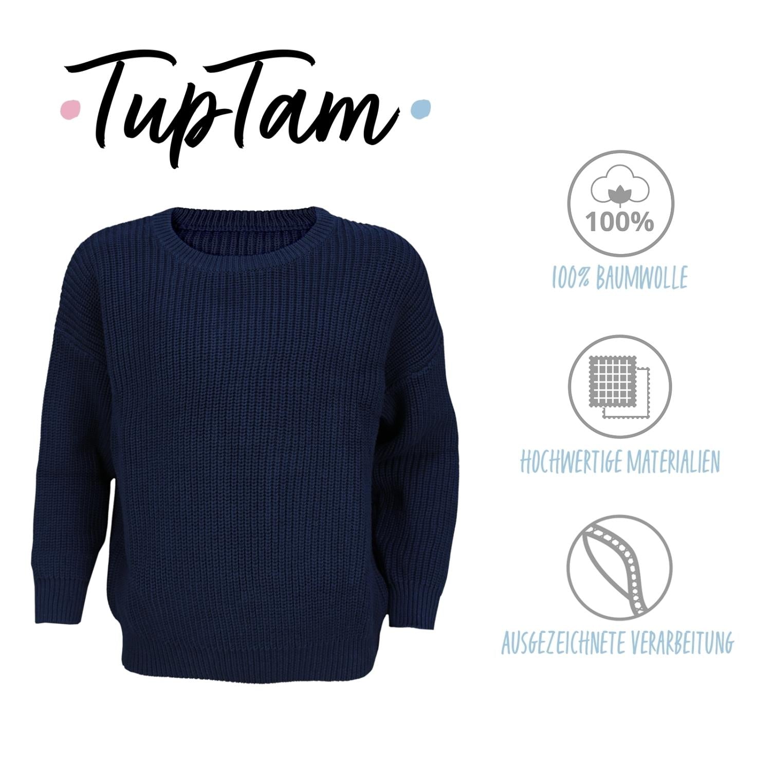 Strickpullover Bio-Baumwolle