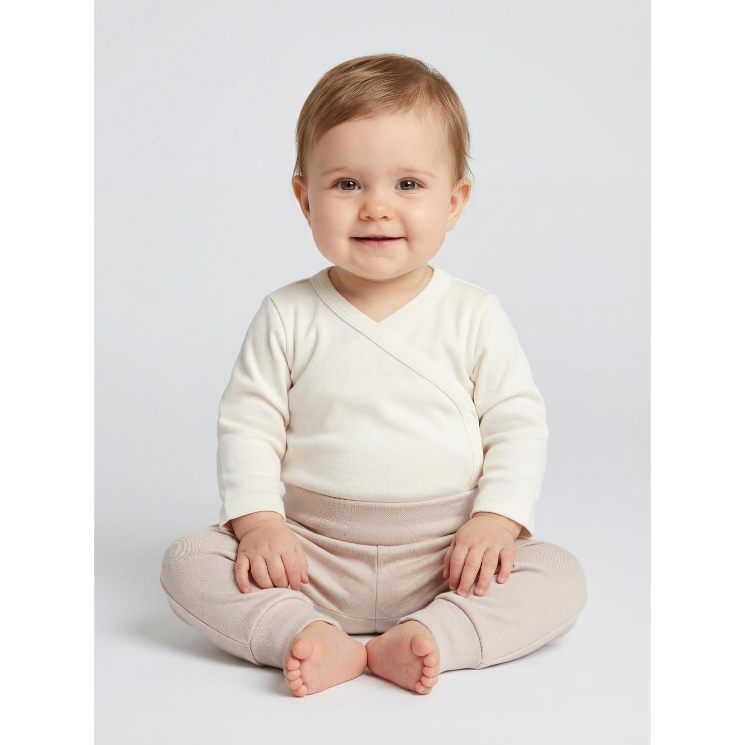 Langarm Wickelshirt- 5er Set