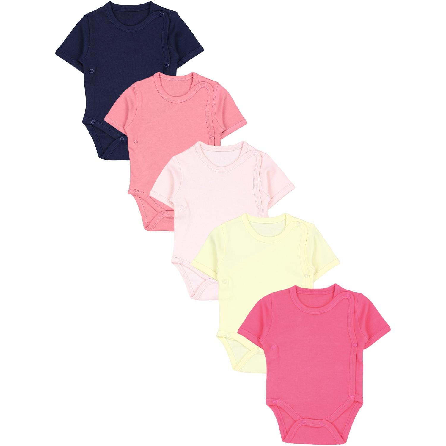 Wickelbody Kurzarm - 5er Set