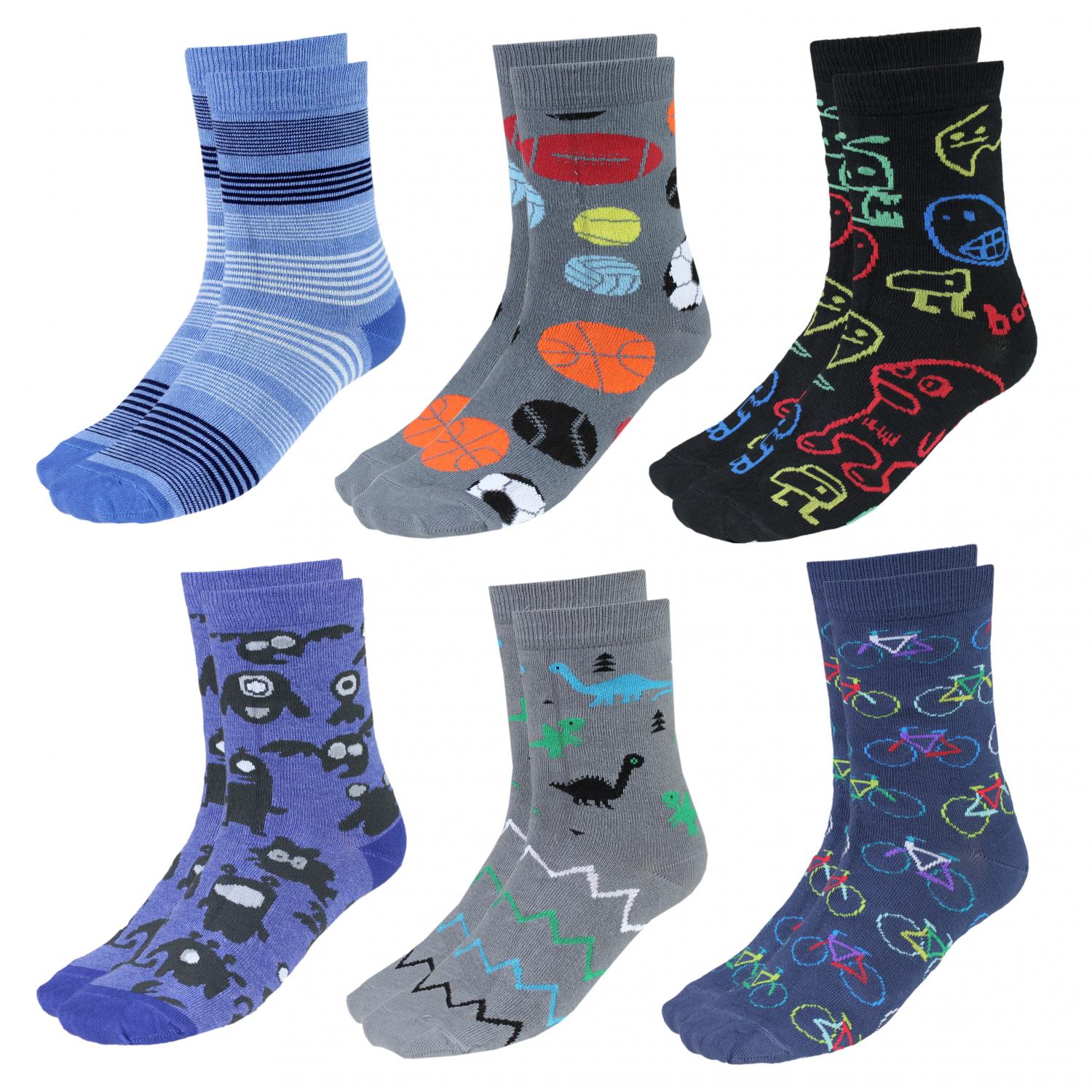 Socken - 6er Set