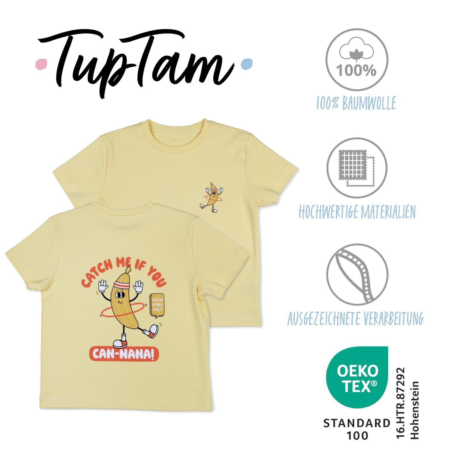T- Shirt bedruckt Retro Rückenprint