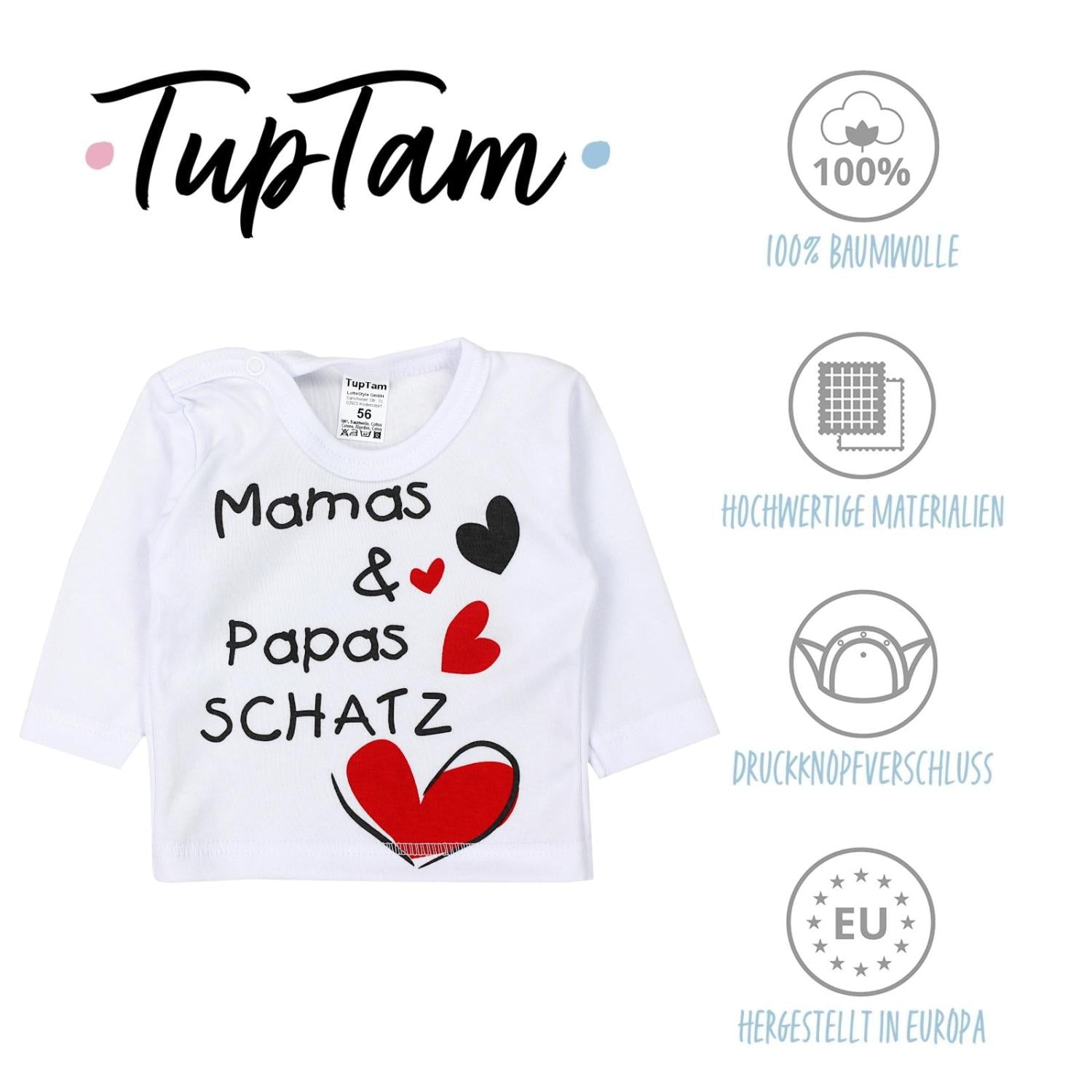 Langarmshirt mit print- 3er Set