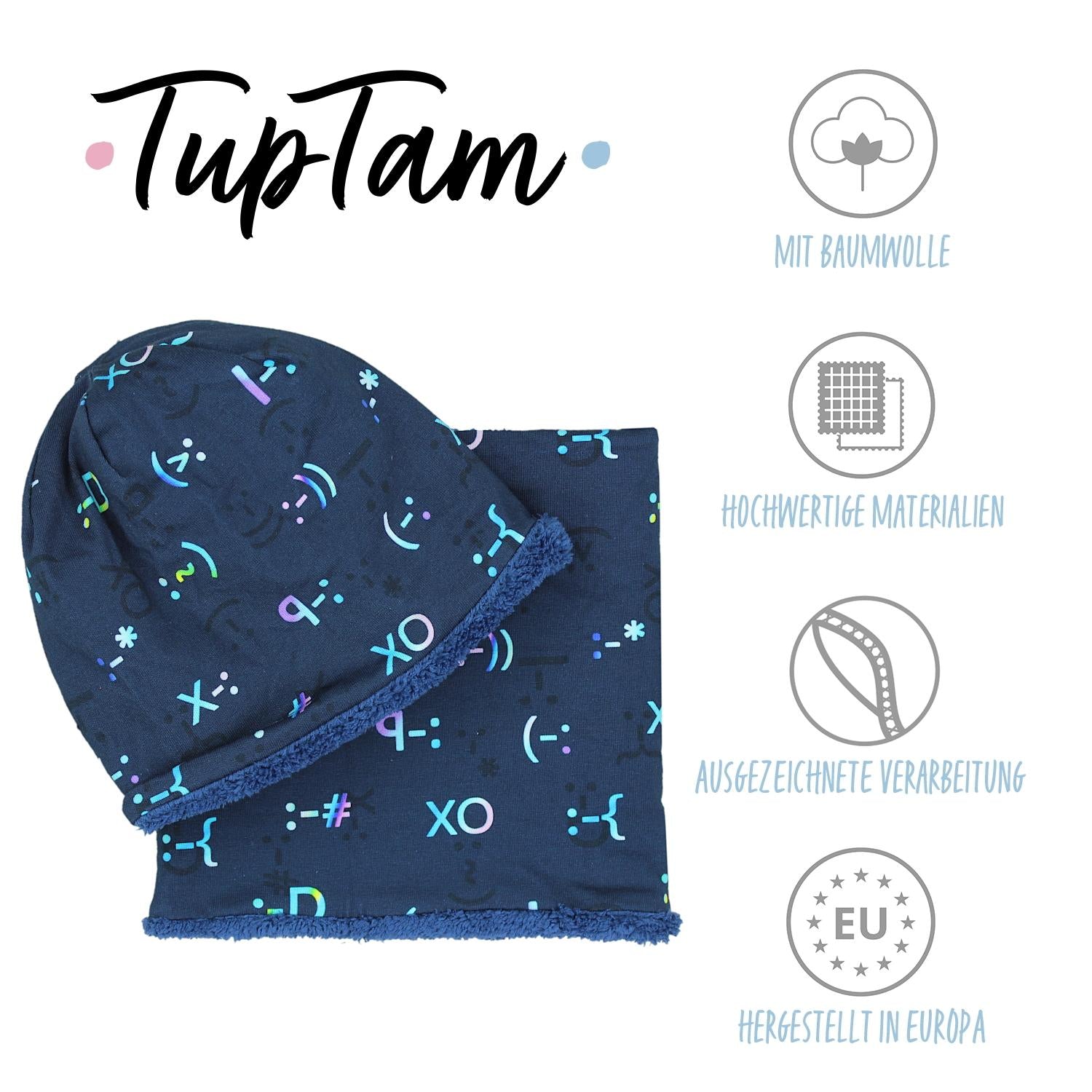 Beanie & Schlauchschal Set