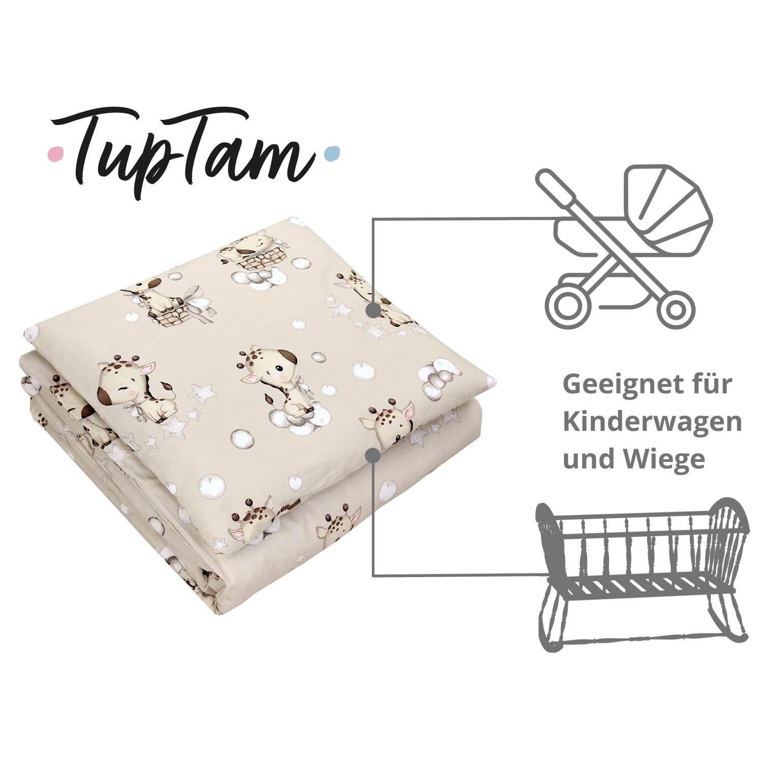 Bettdeckenset (4-teilig)