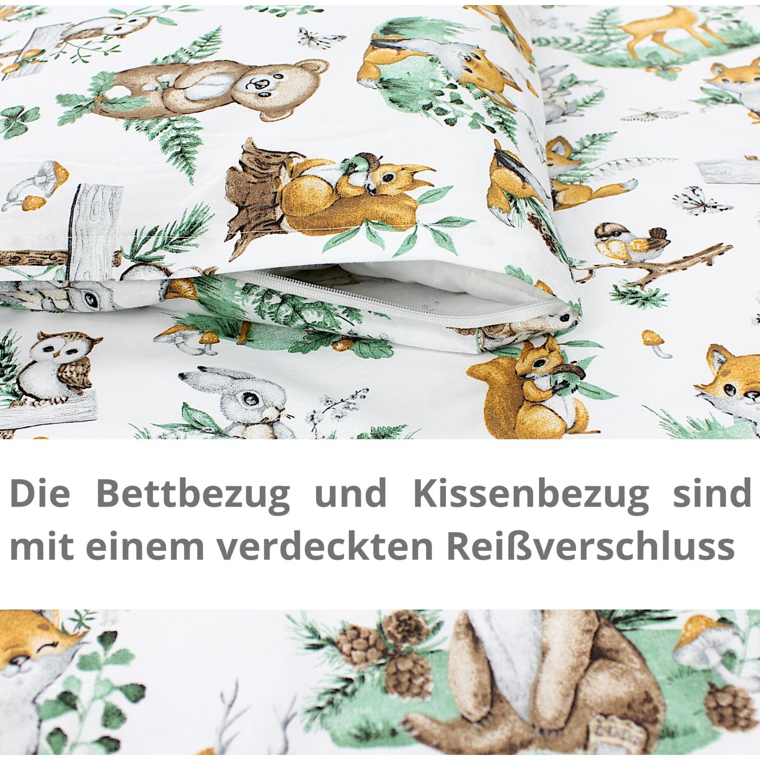 Bettdeckenset (4-teilig)