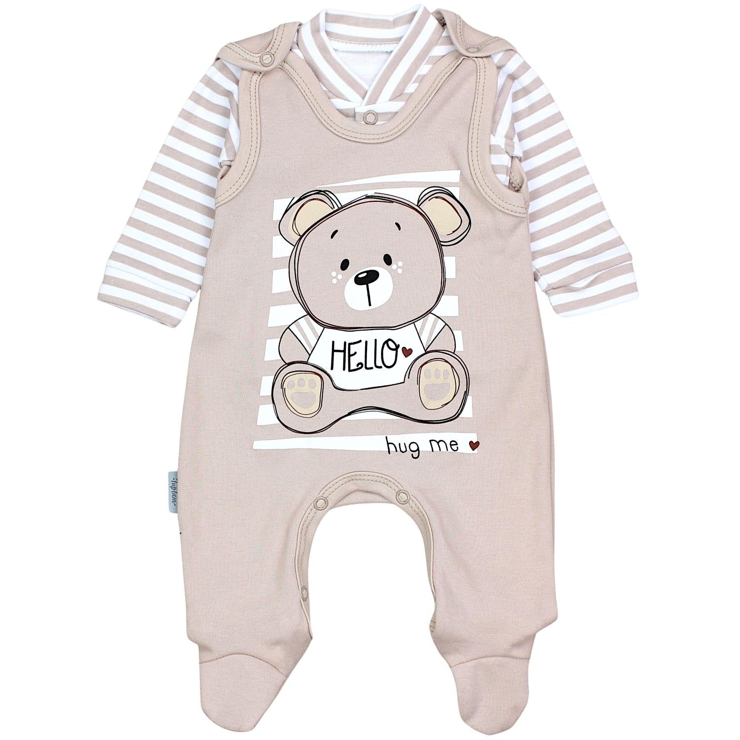 Strampler mit Langarmshirt- Set