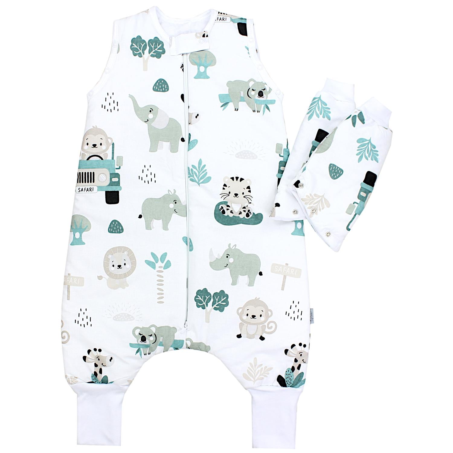 Schlafsack mit Beinen und Ärmeln, Winterschlafsack 2,5 TOG