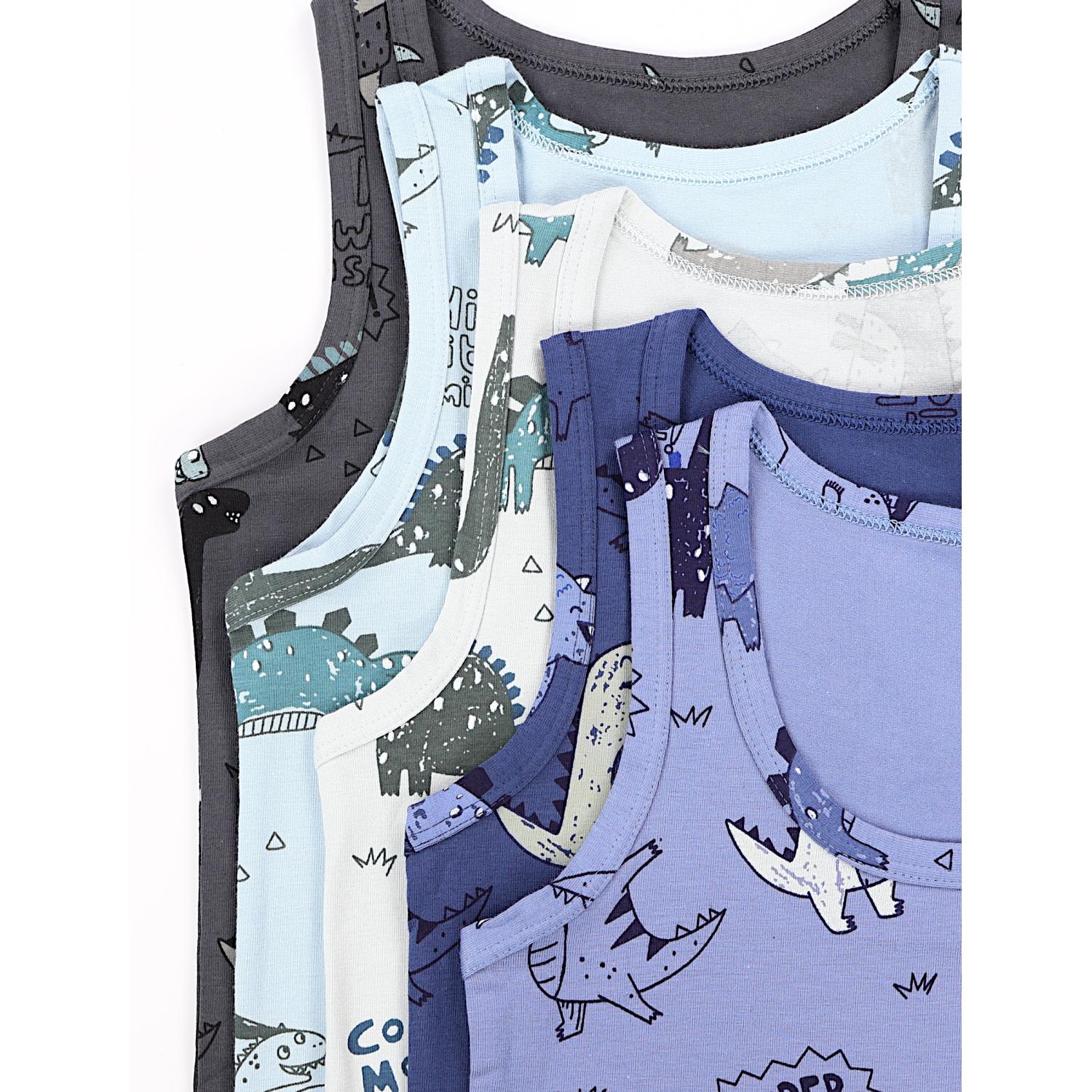 Unterhemd Ärmellos - 5er Set