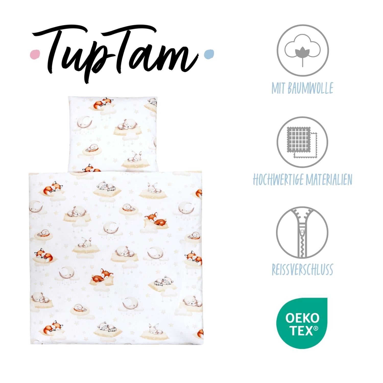 Bettdeckenset (4-teilig)