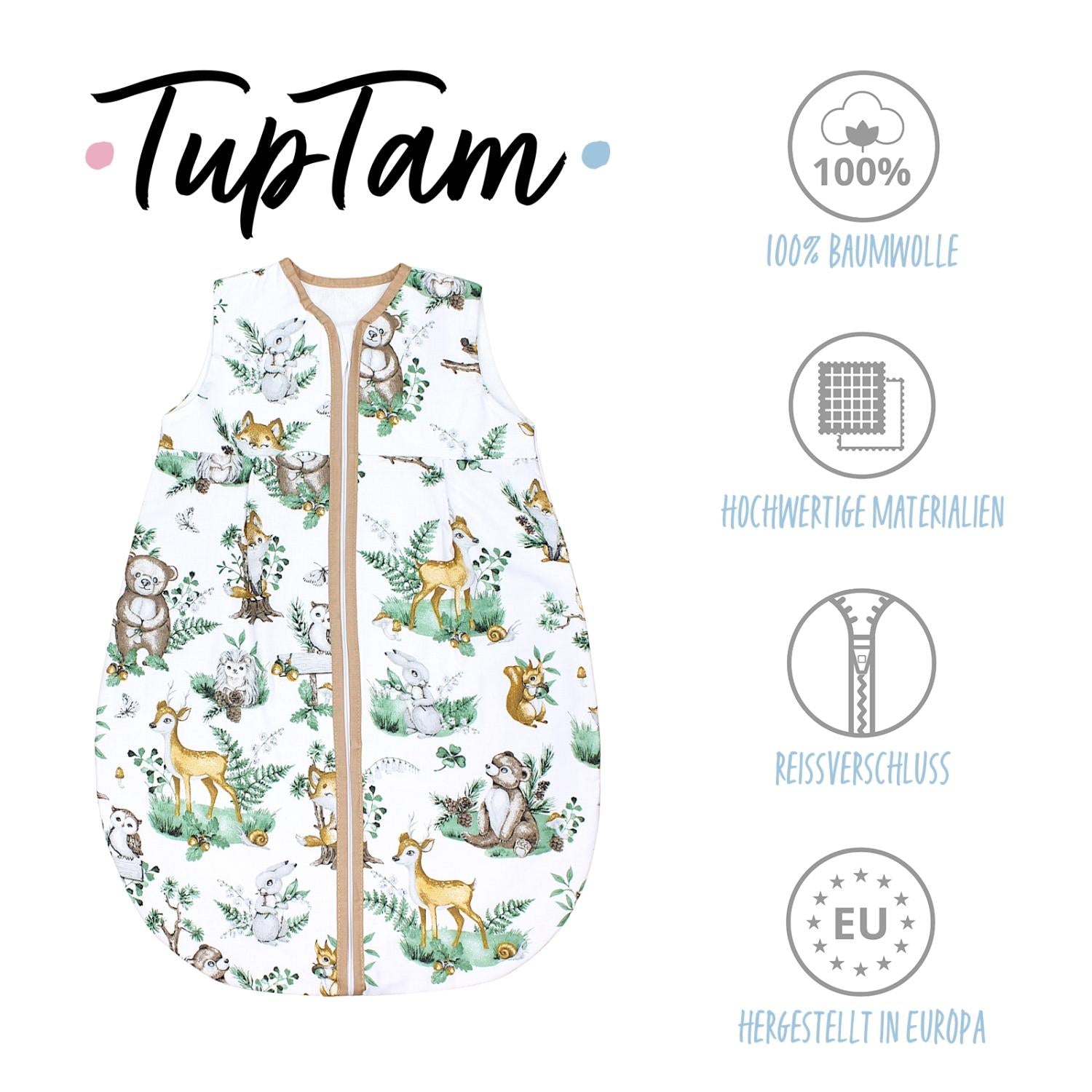 Kugelschlafsack ohne Ärmel 0.5 TOG