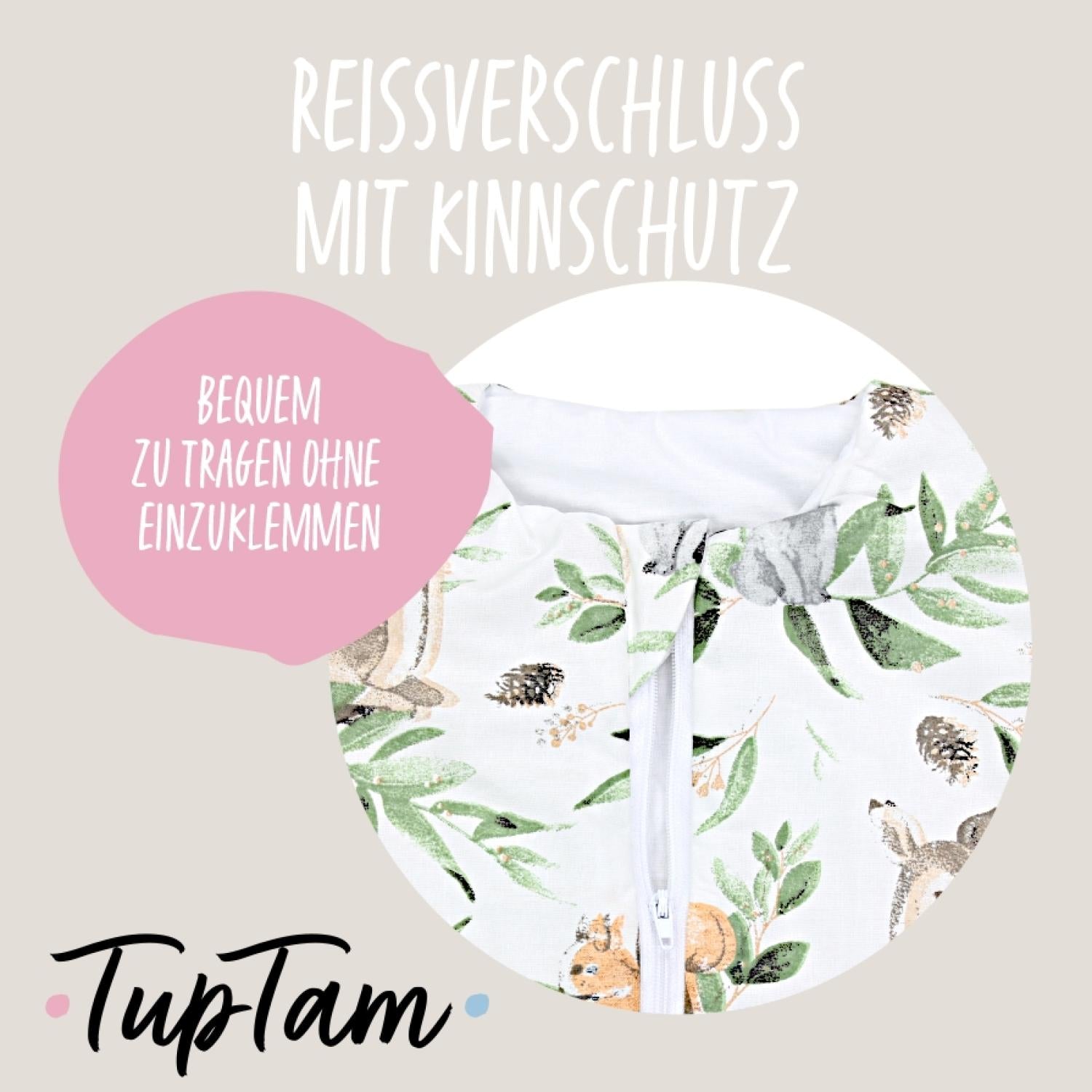 Ganzjahresschlafsack mit Füßen