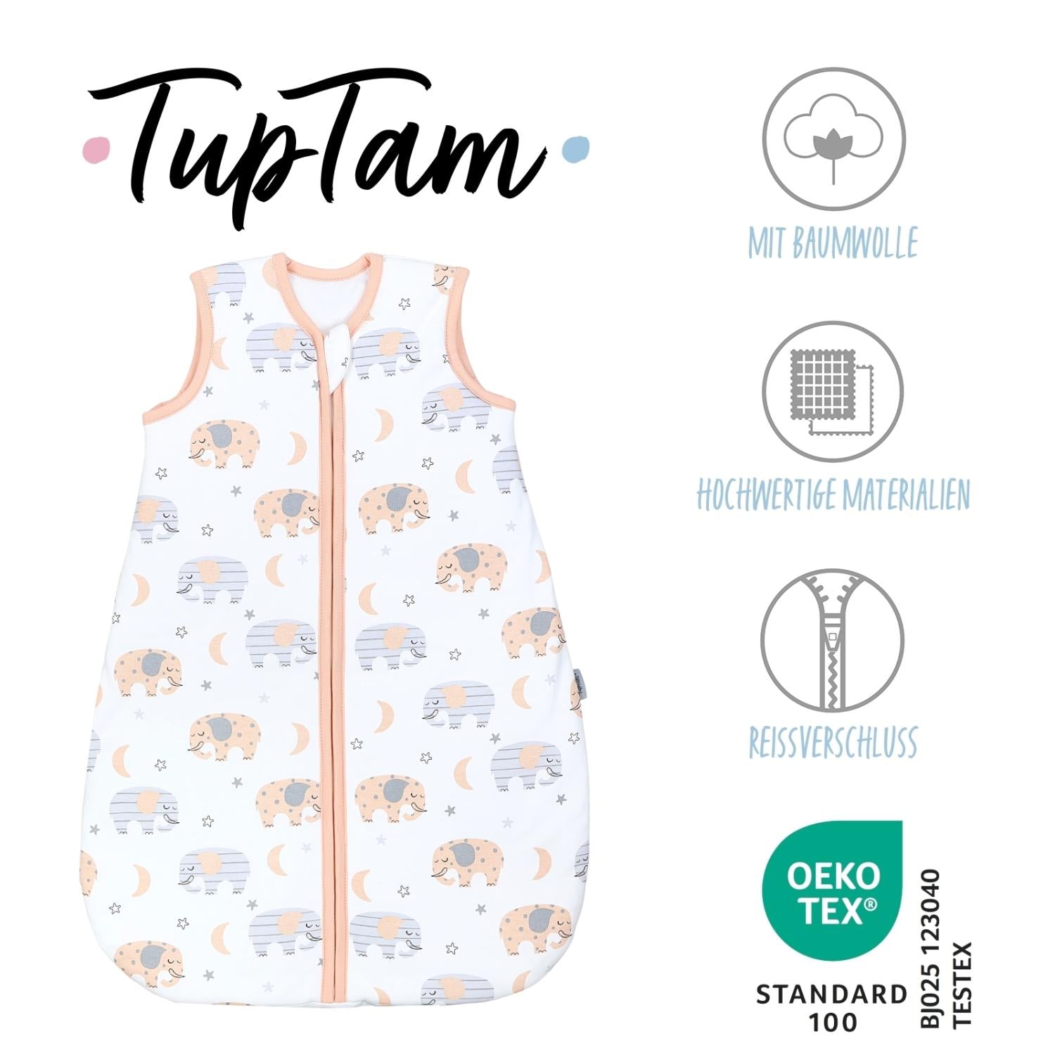 Kugelschlafsack ohne Ärmel 2,5 TOG