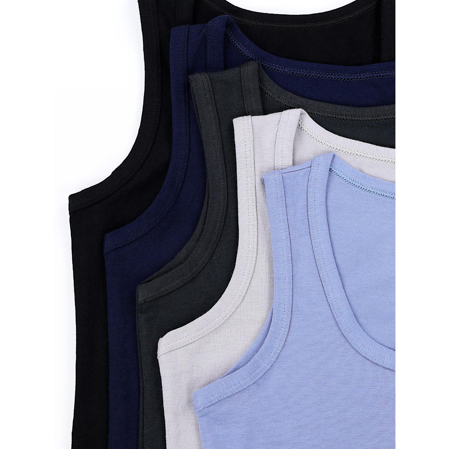 Unterhemd Ärmellos - 5er Set