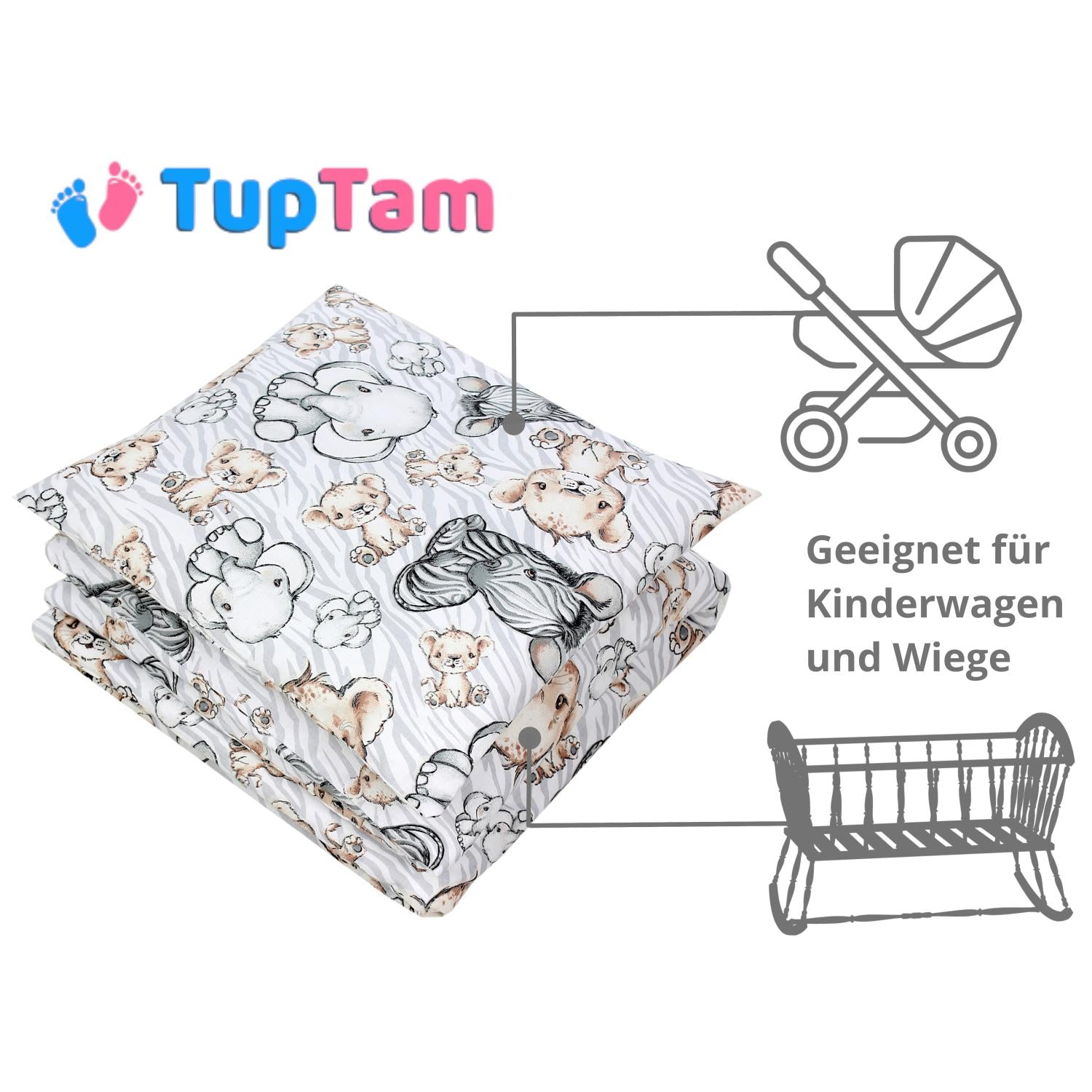 Bettdeckenset (4-teilig)