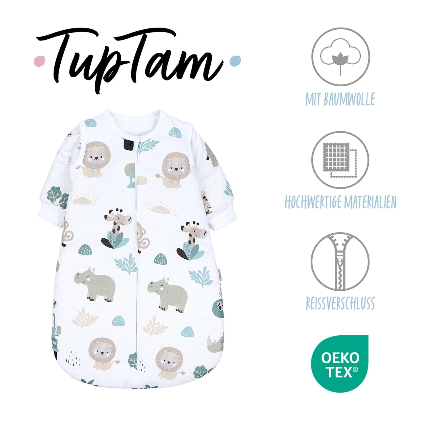 Schlafsack mit abnehmbaren Ärmeln 2.5 TOG