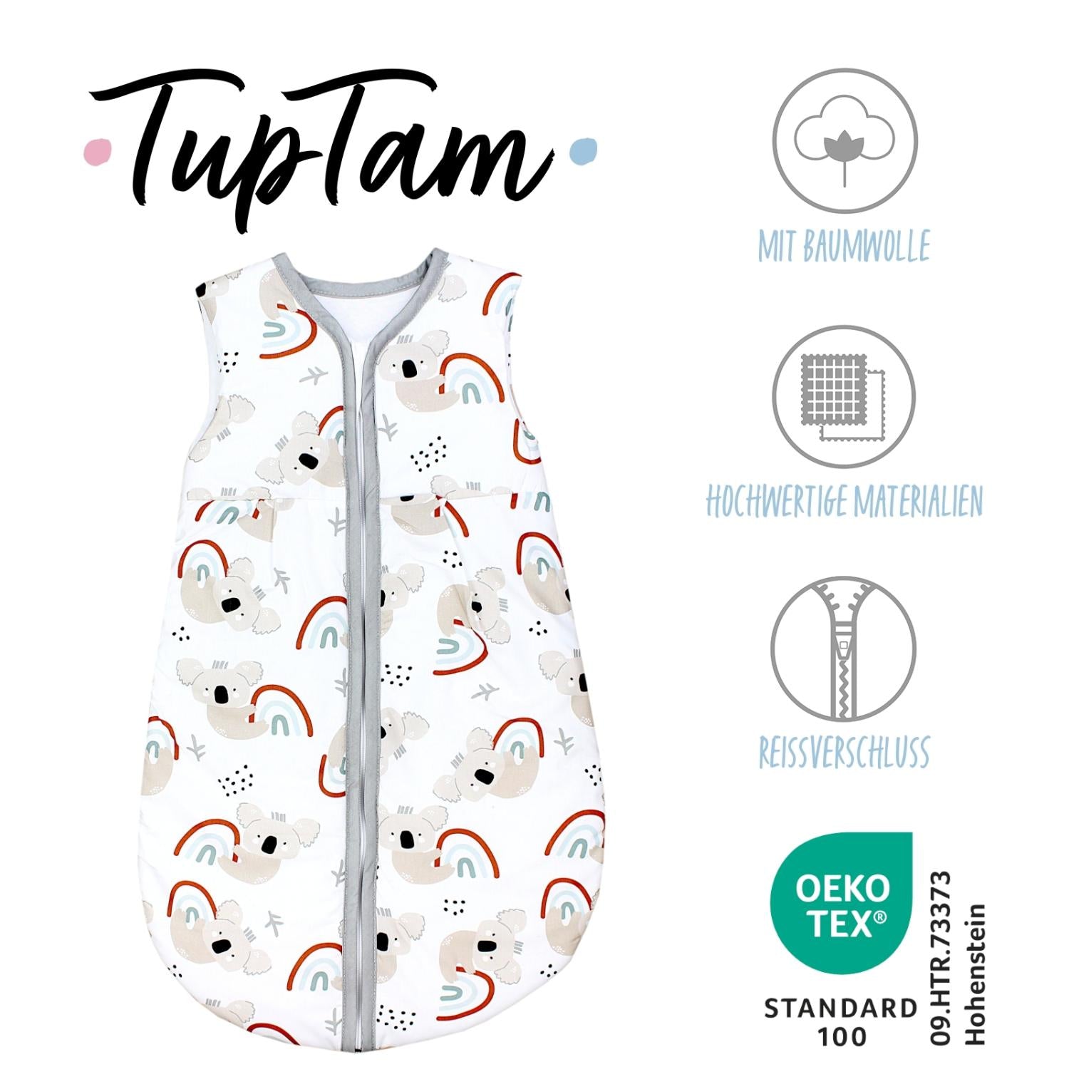 Kugelschlafsack ohne Ärmel 2,5 TOG