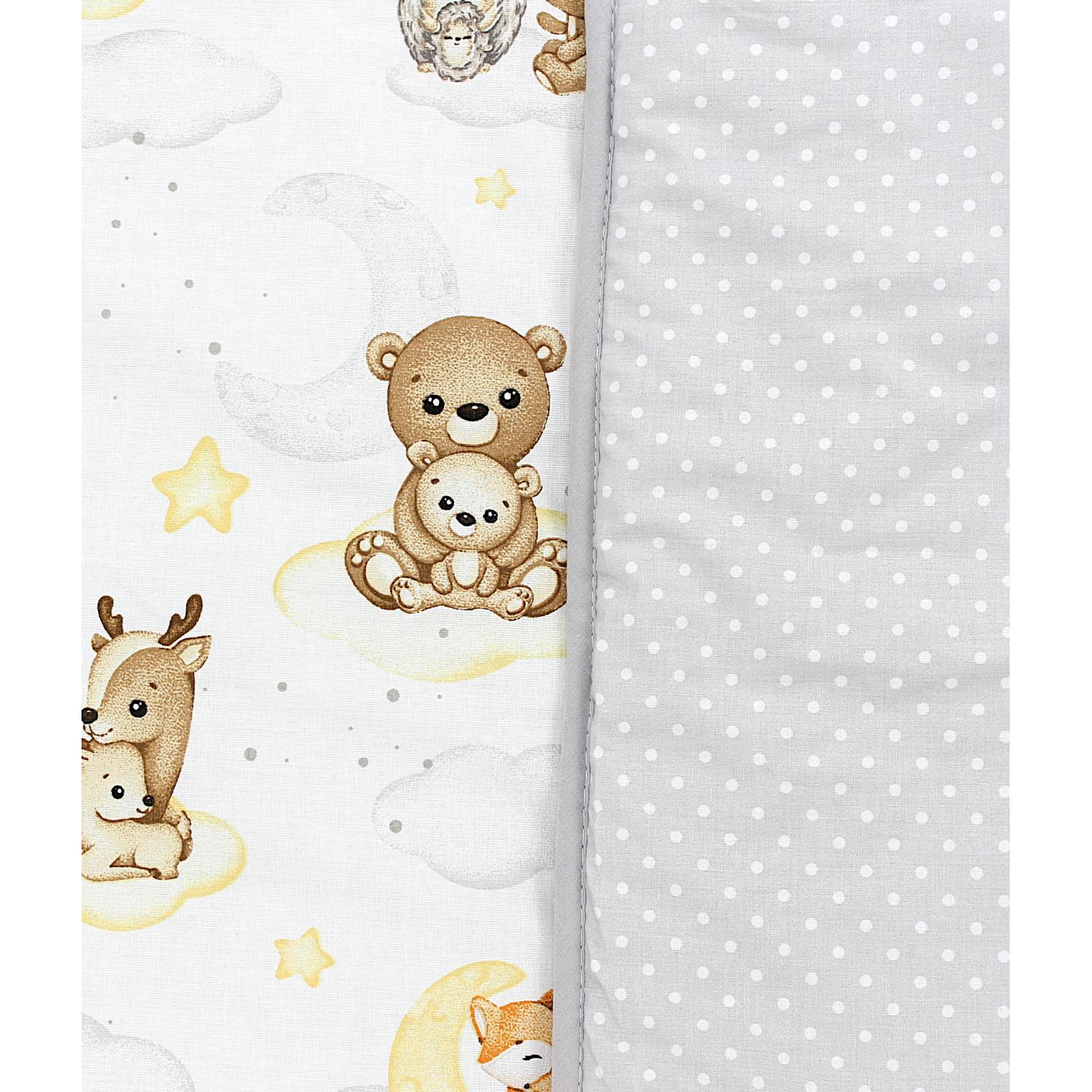 Gepolsterte XXL Krabbeldecke 120 x 120 cm