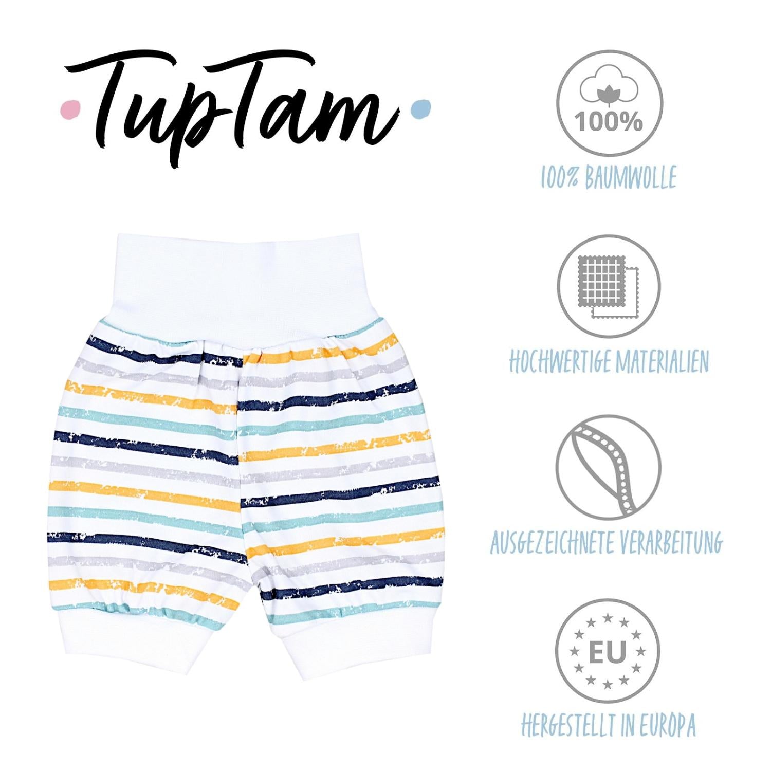 Pumphose kurz- 5er Set